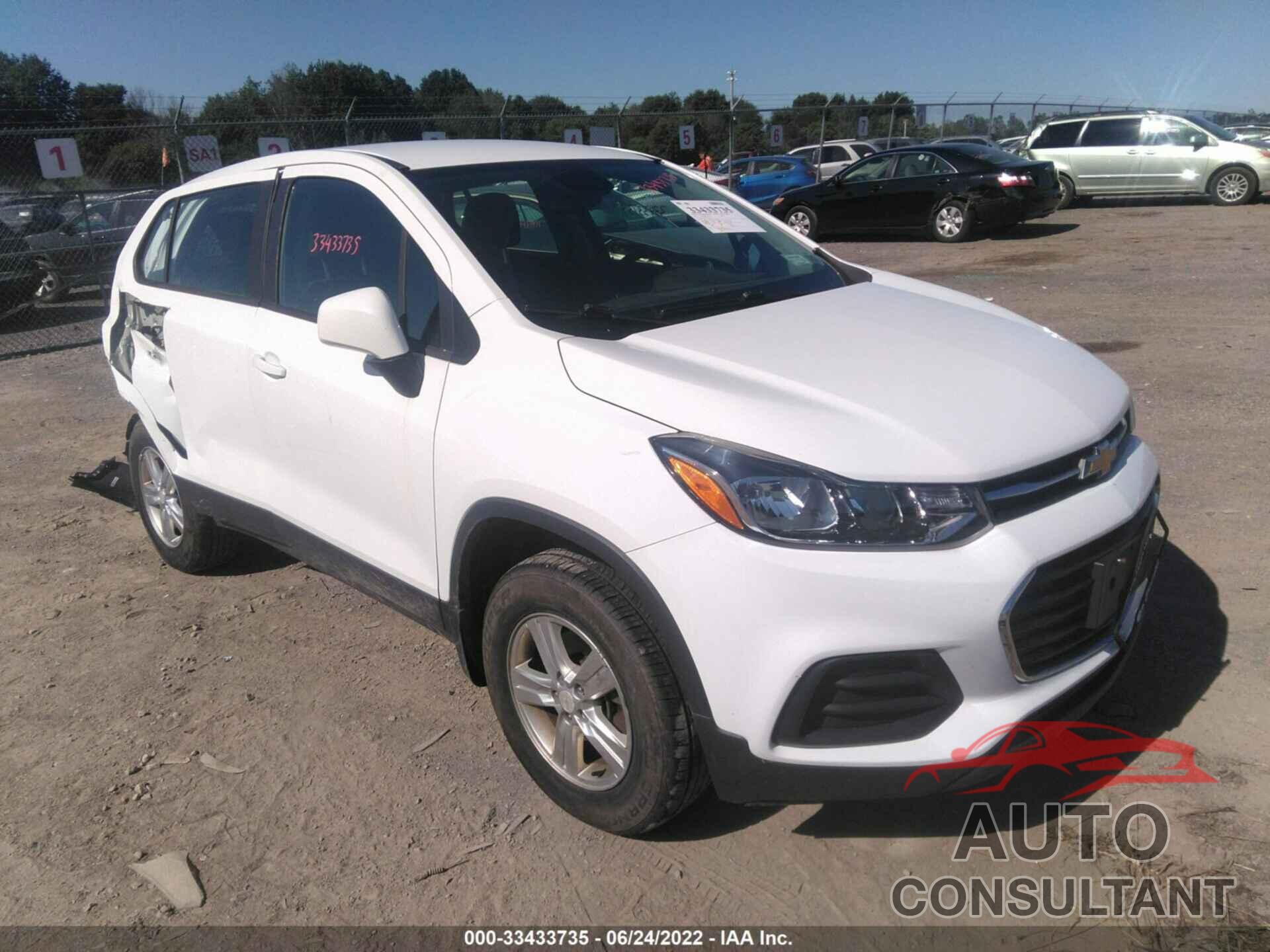 CHEVROLET TRAX 2017 - 3GNCJNSBXHL273121