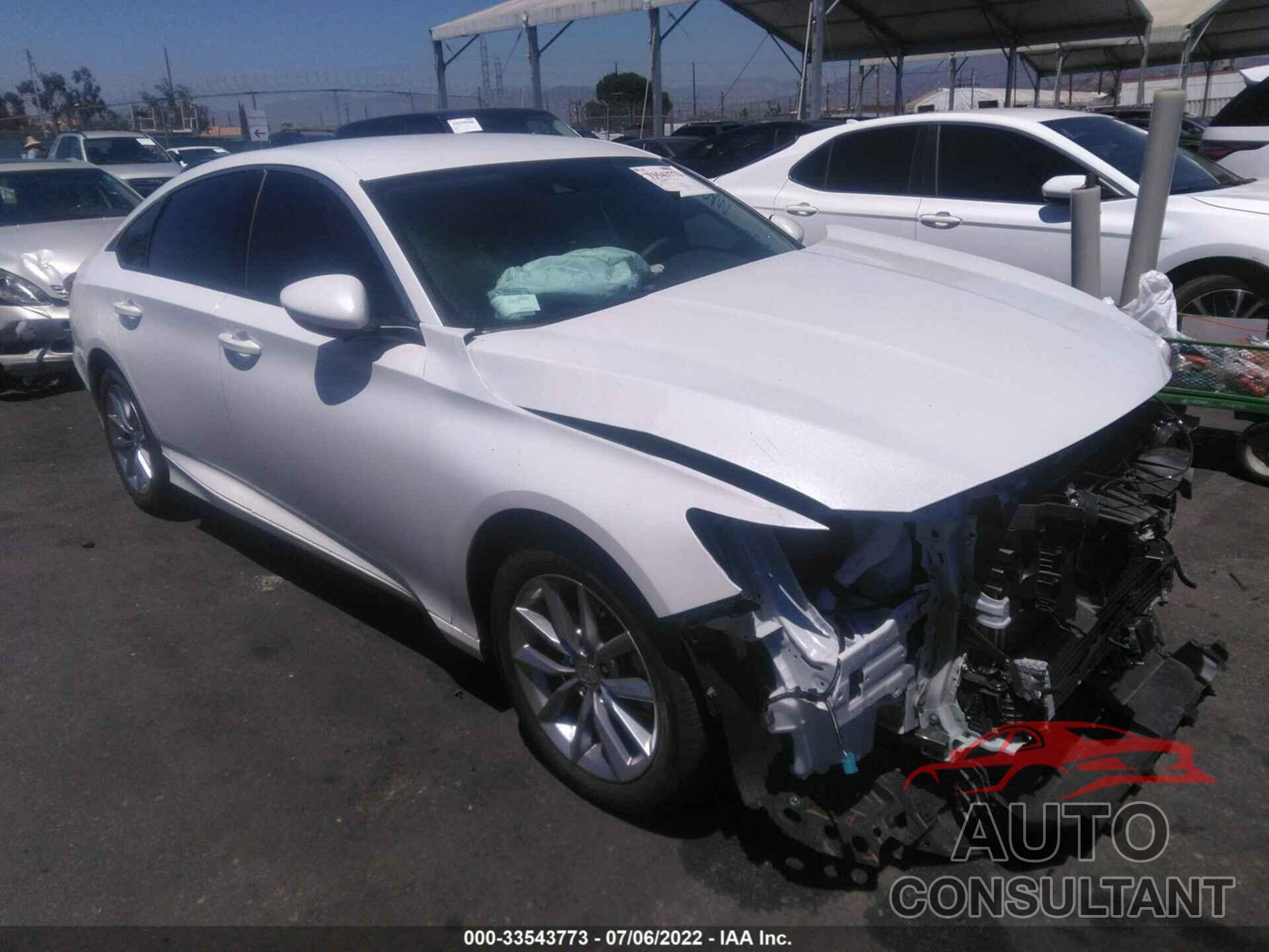 HONDA ACCORD SEDAN 2022 - 1HGCV1F19NA038351