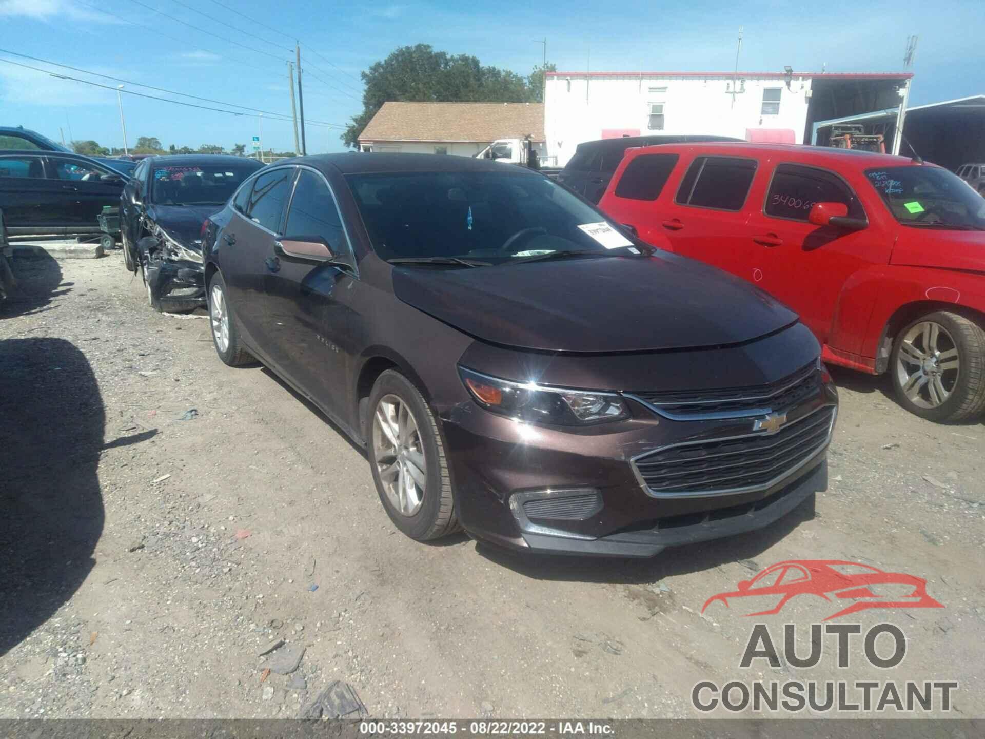 CHEVROLET MALIBU 2016 - 1G1ZE5ST4GF318717