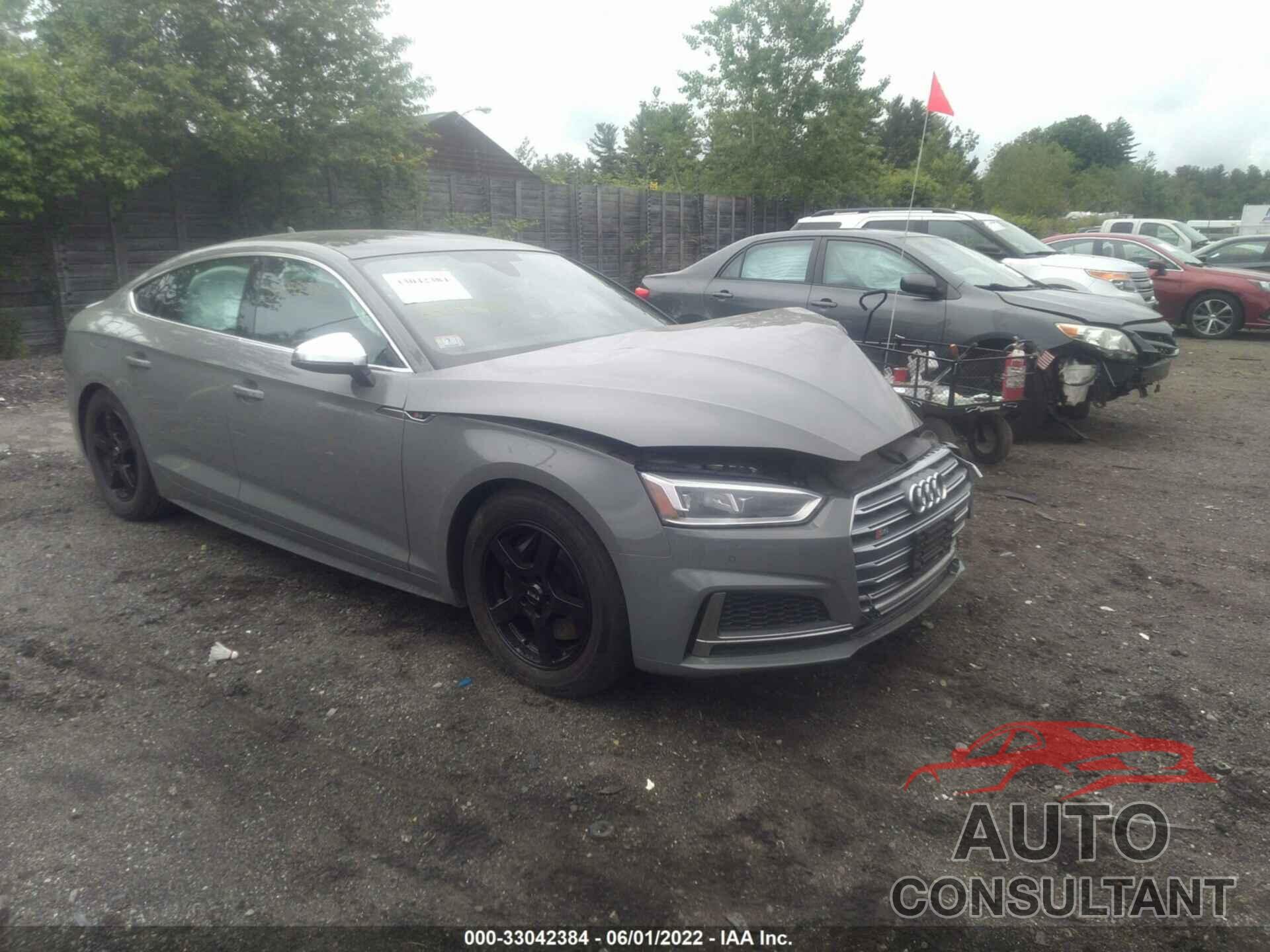 AUDI S5 SPORTBACK 2019 - WAUB4CF54KA012177
