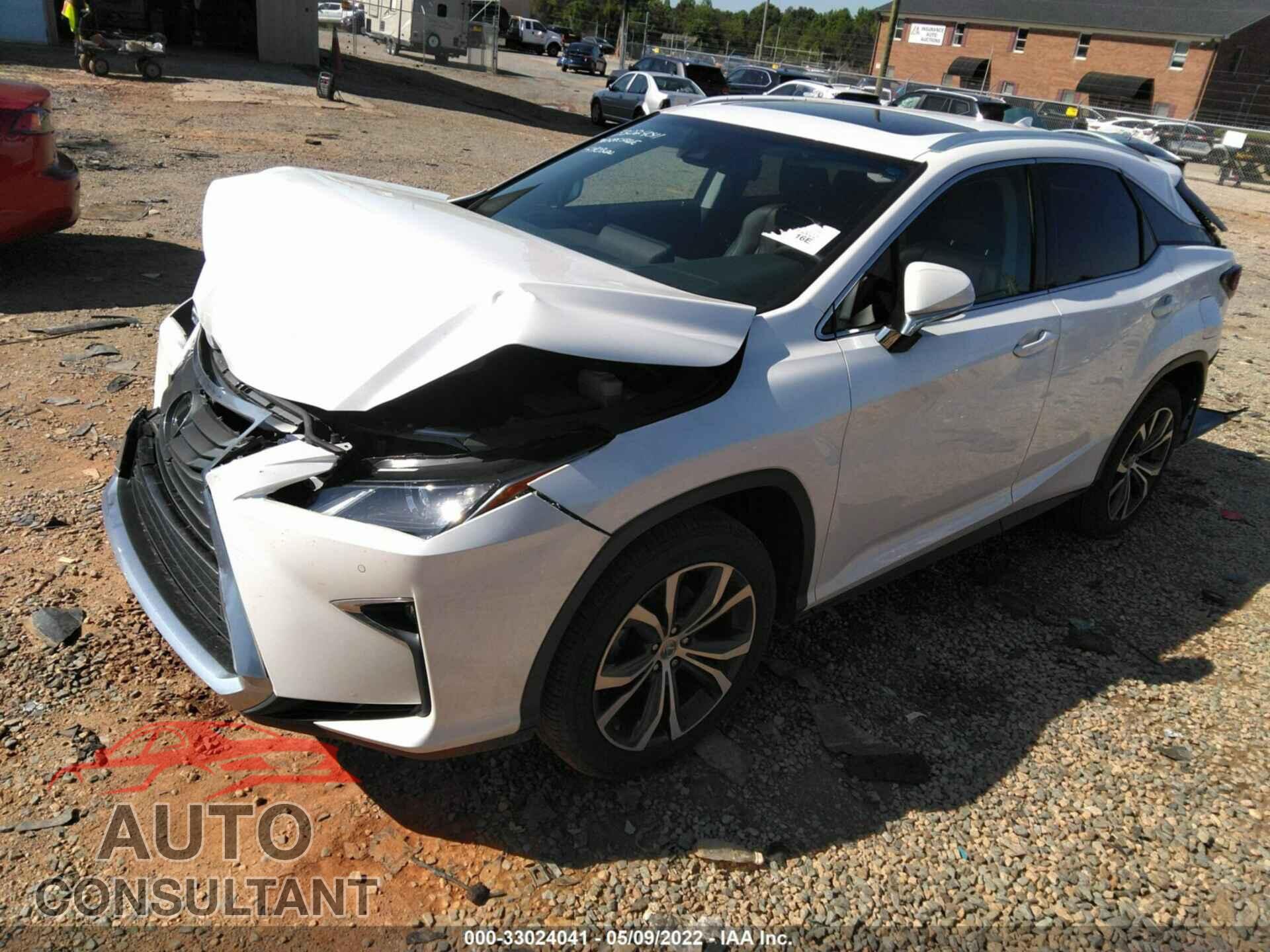 LEXUS RX 2017 - 2T2ZZMCA1HC088417