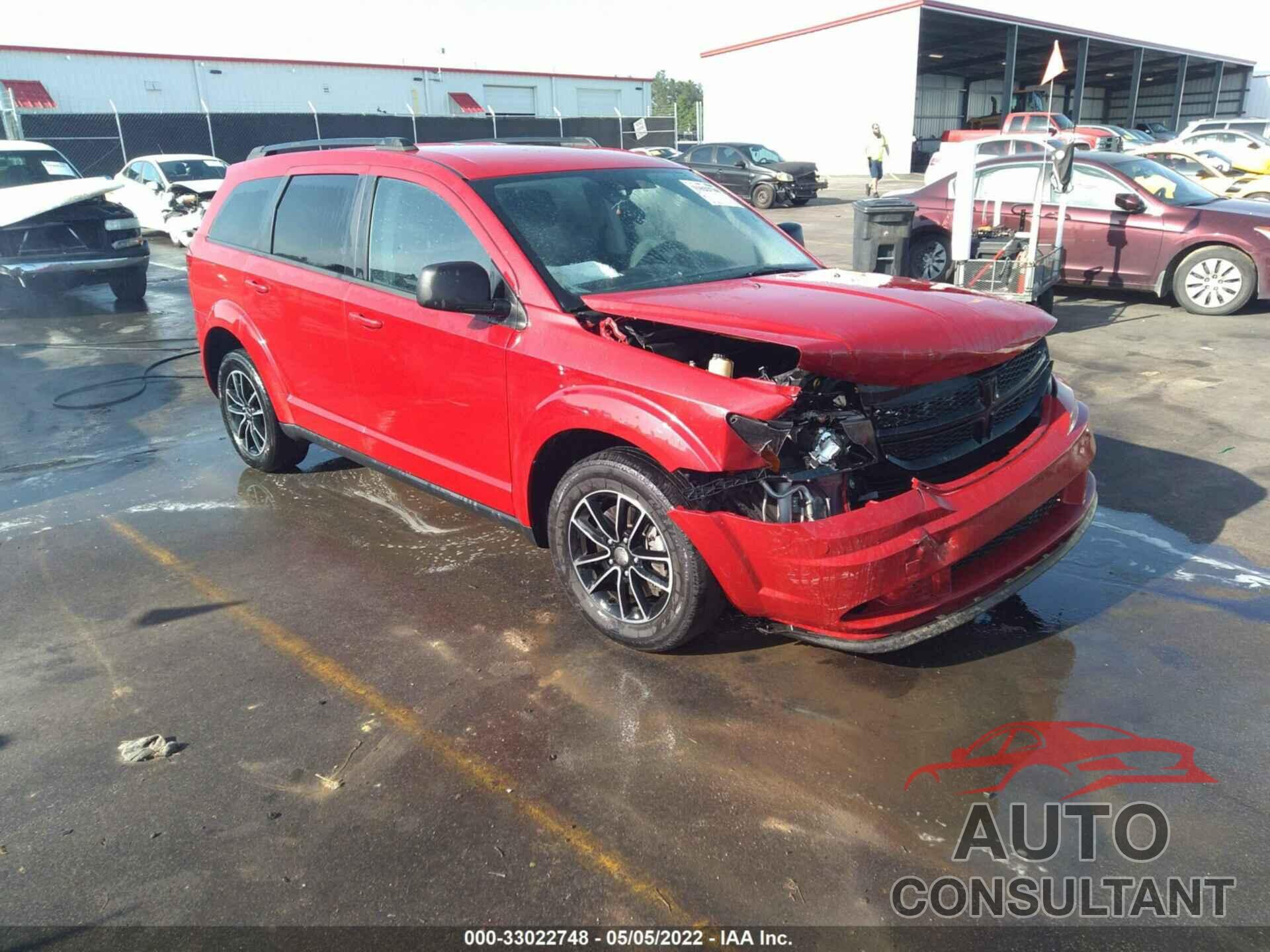 DODGE JOURNEY 2017 - 3C4PDCAB9HT706418