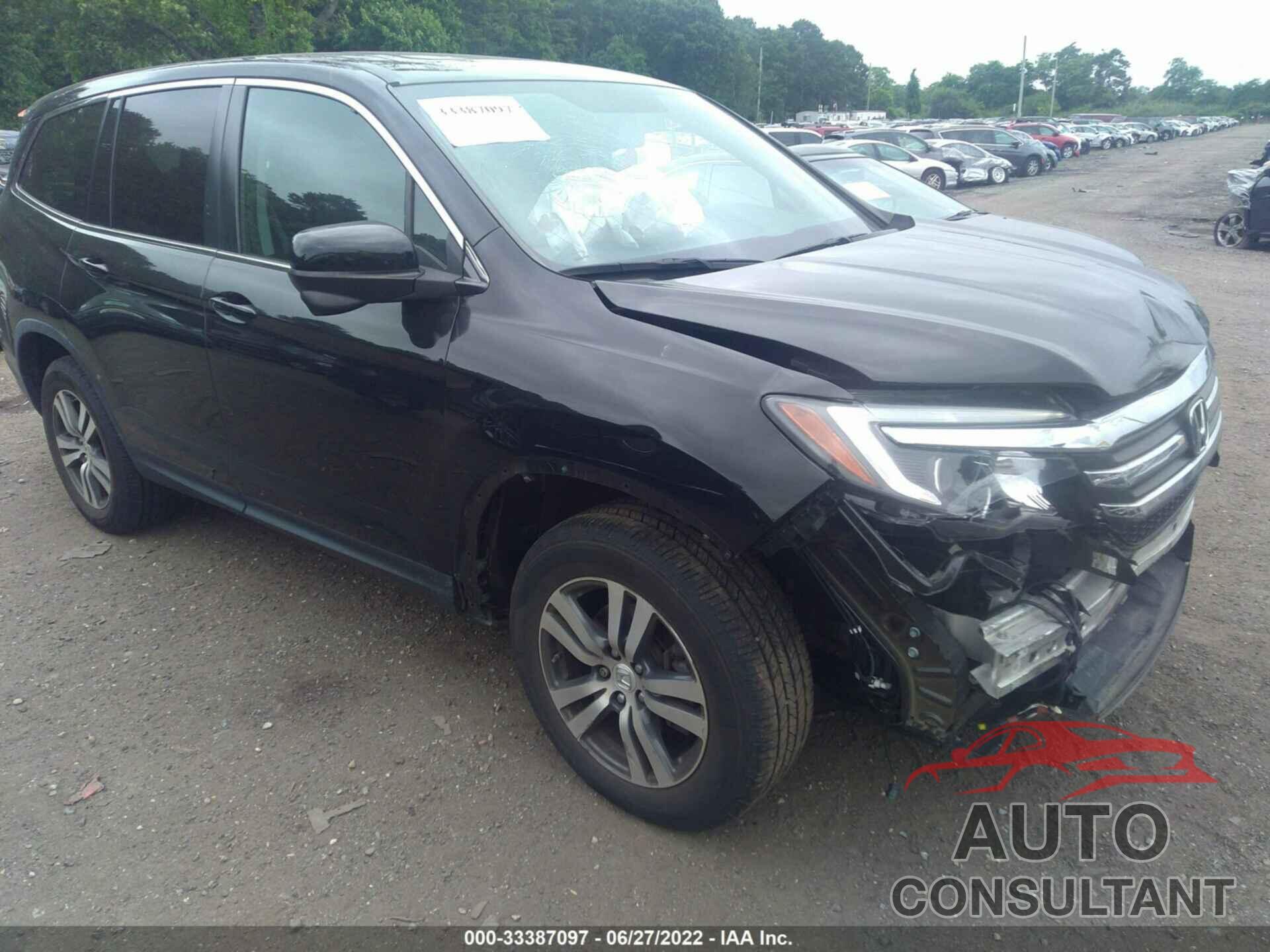HONDA PILOT 2017 - 5FNYF6H50HB081051