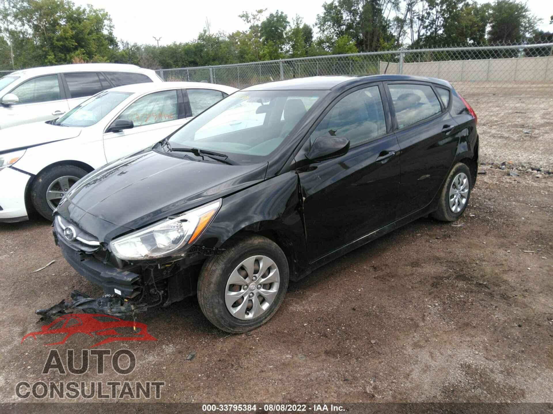 HYUNDAI ACCENT 2017 - KMHCT5AE3HU349617