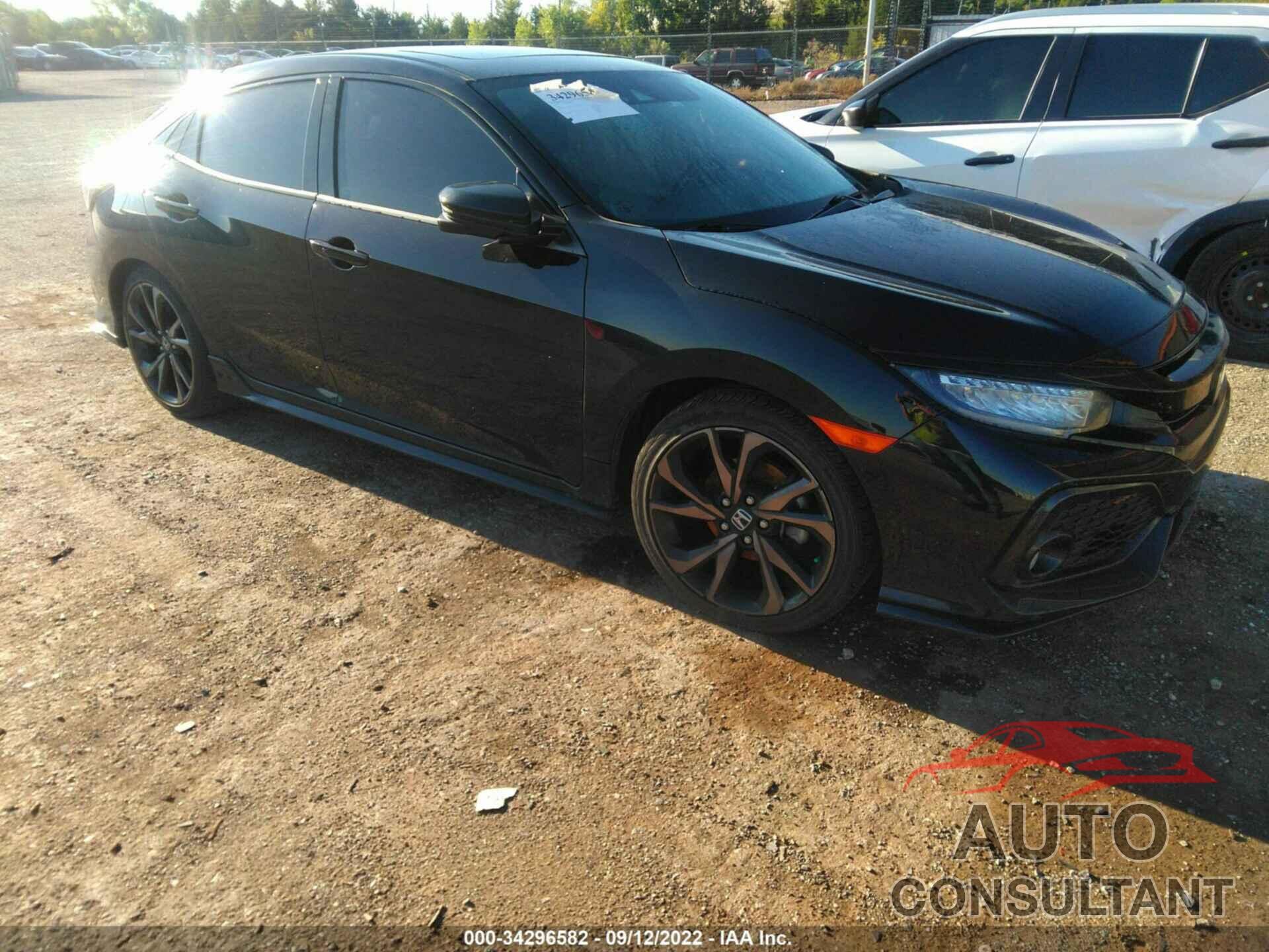HONDA CIVIC HATCHBACK 2017 - SHHFK7H9XHU222590