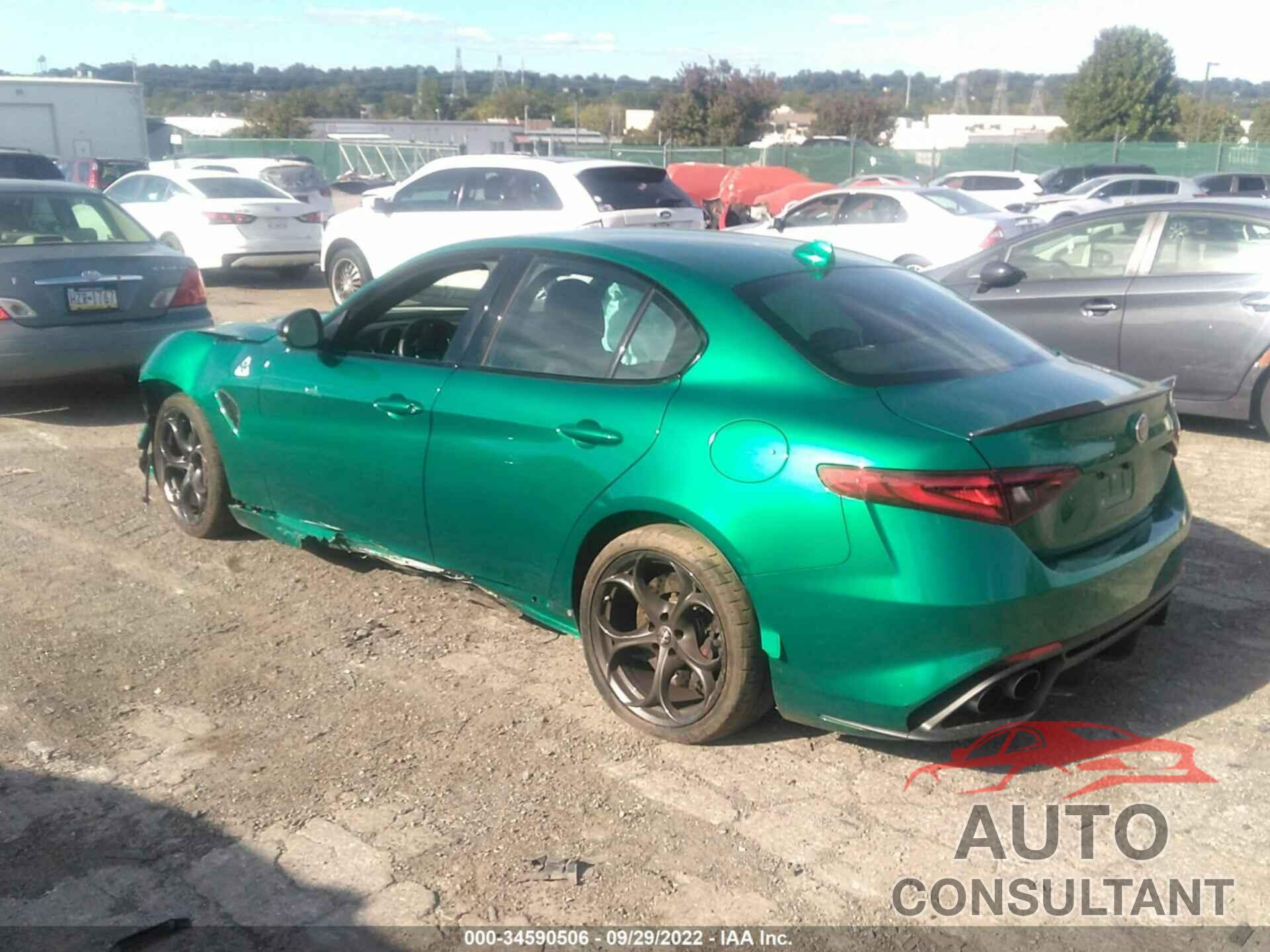 ALFA ROMEO GIULIA 2022 - ZARFAMEV8N7656230