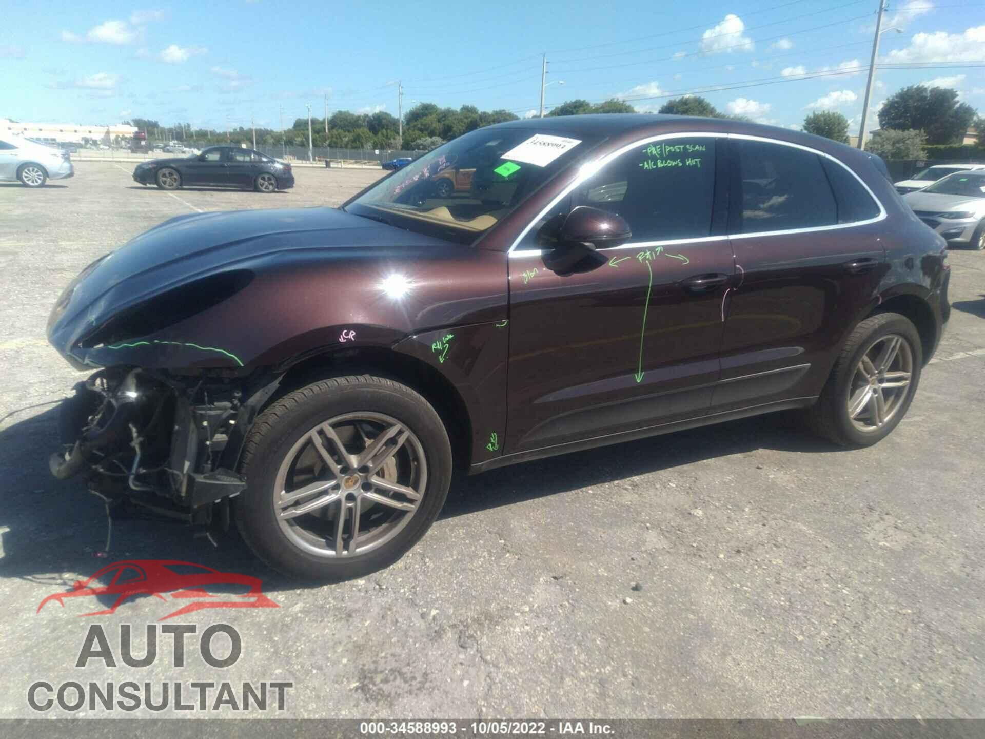 PORSCHE MACAN 2016 - WP1AB2A53GLB50955
