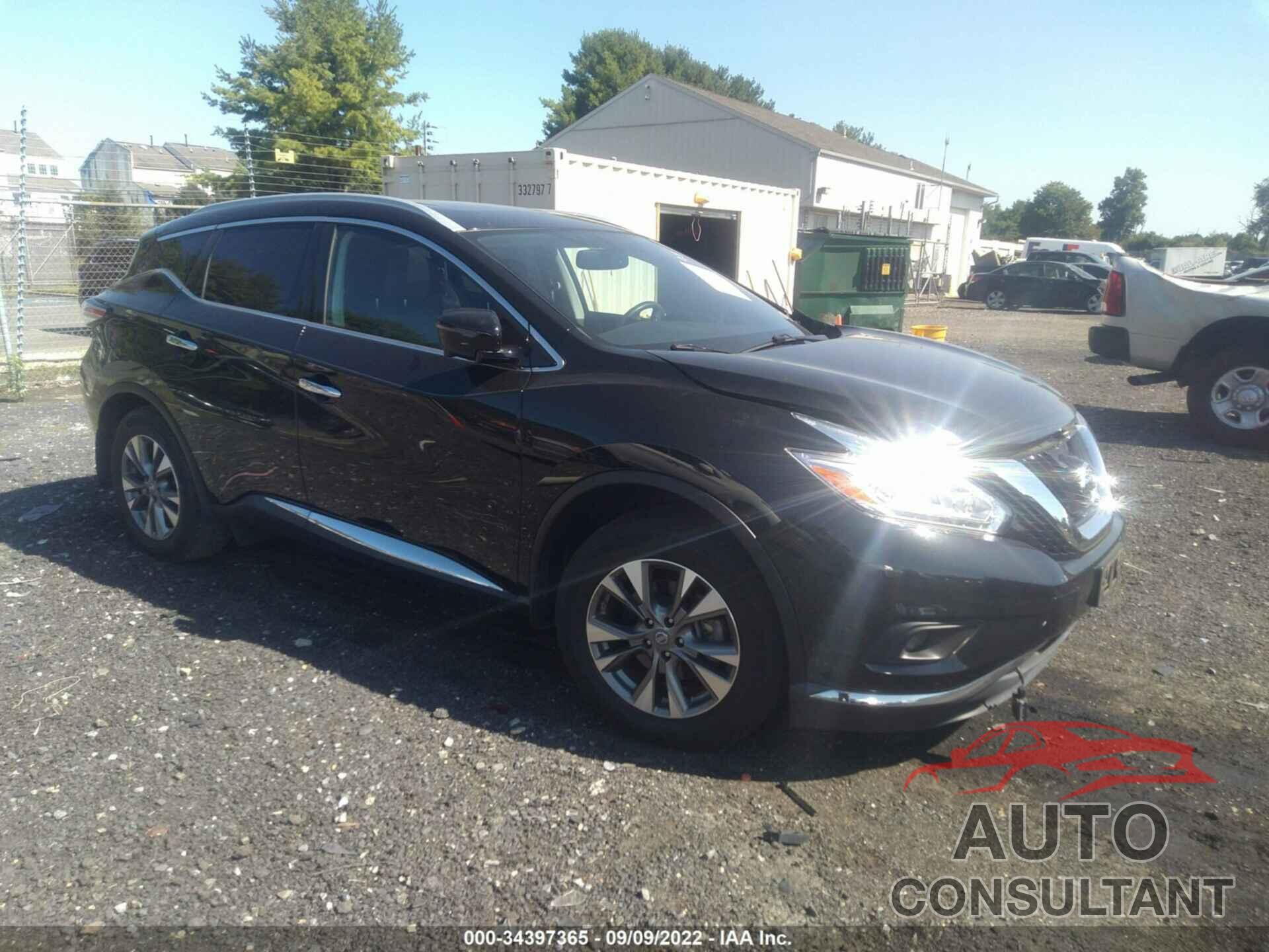 NISSAN MURANO 2017 - 5N1AZ2MH3HN198122