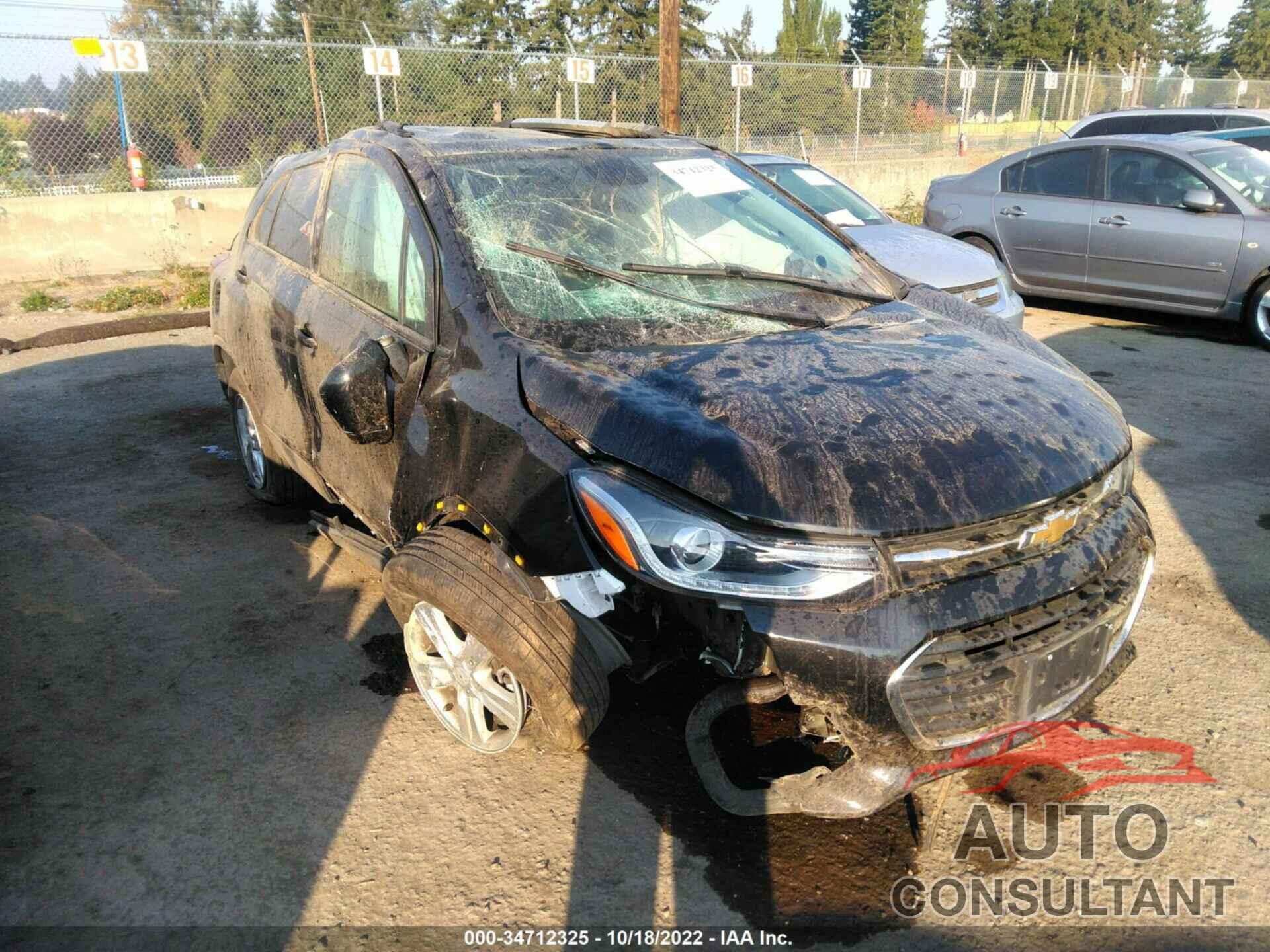 CHEVROLET TRAX 2021 - KL7CJPSB3MB331390