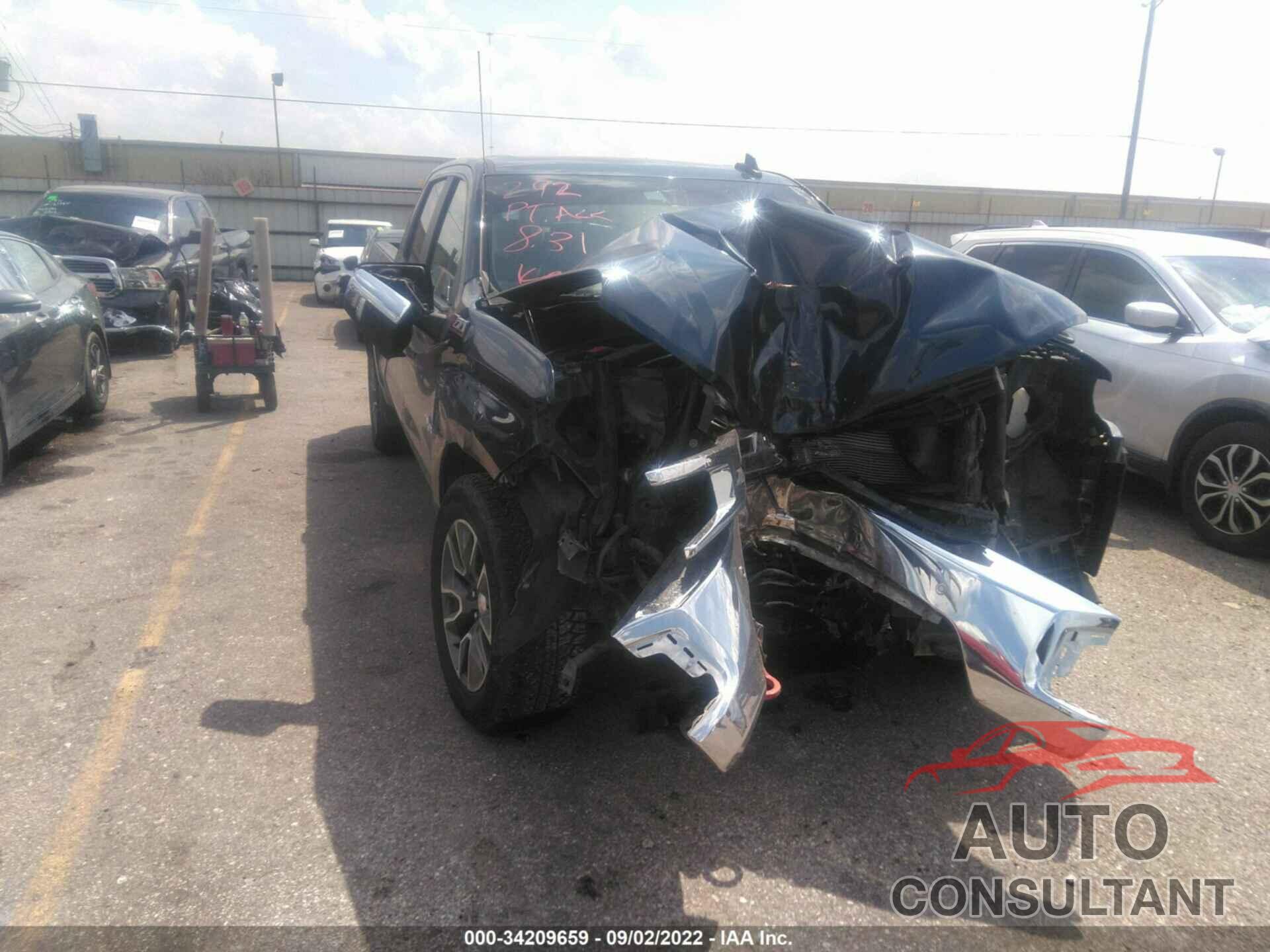 CHEVROLET SILVERADO 1500 2021 - 3GCUYDED9MG313112