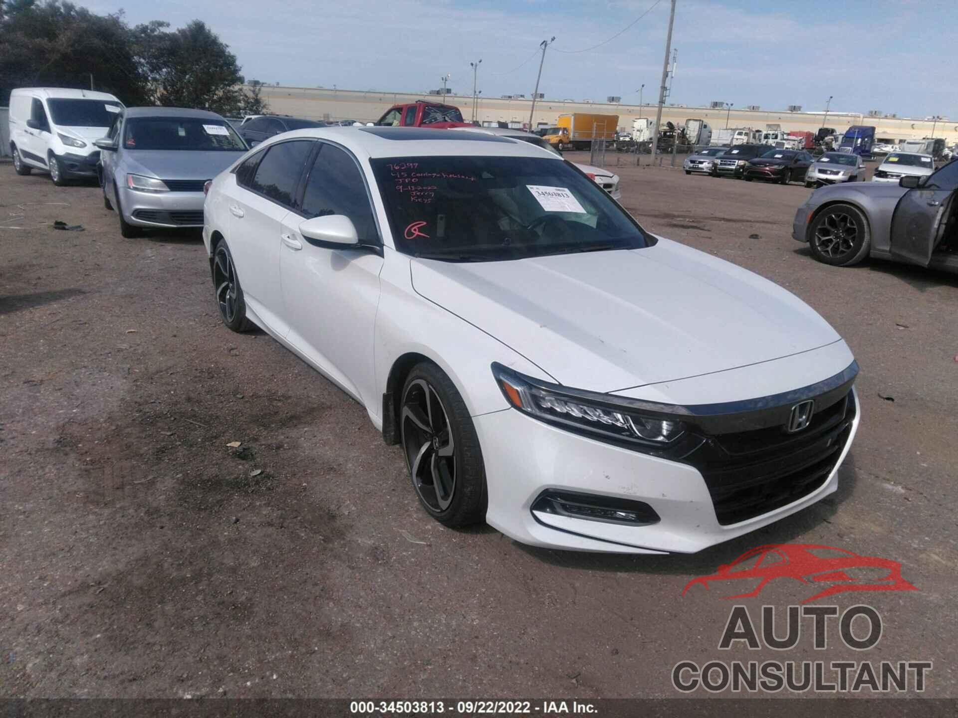 HONDA ACCORD SEDAN 2018 - 1HGCV2F3XJA009622