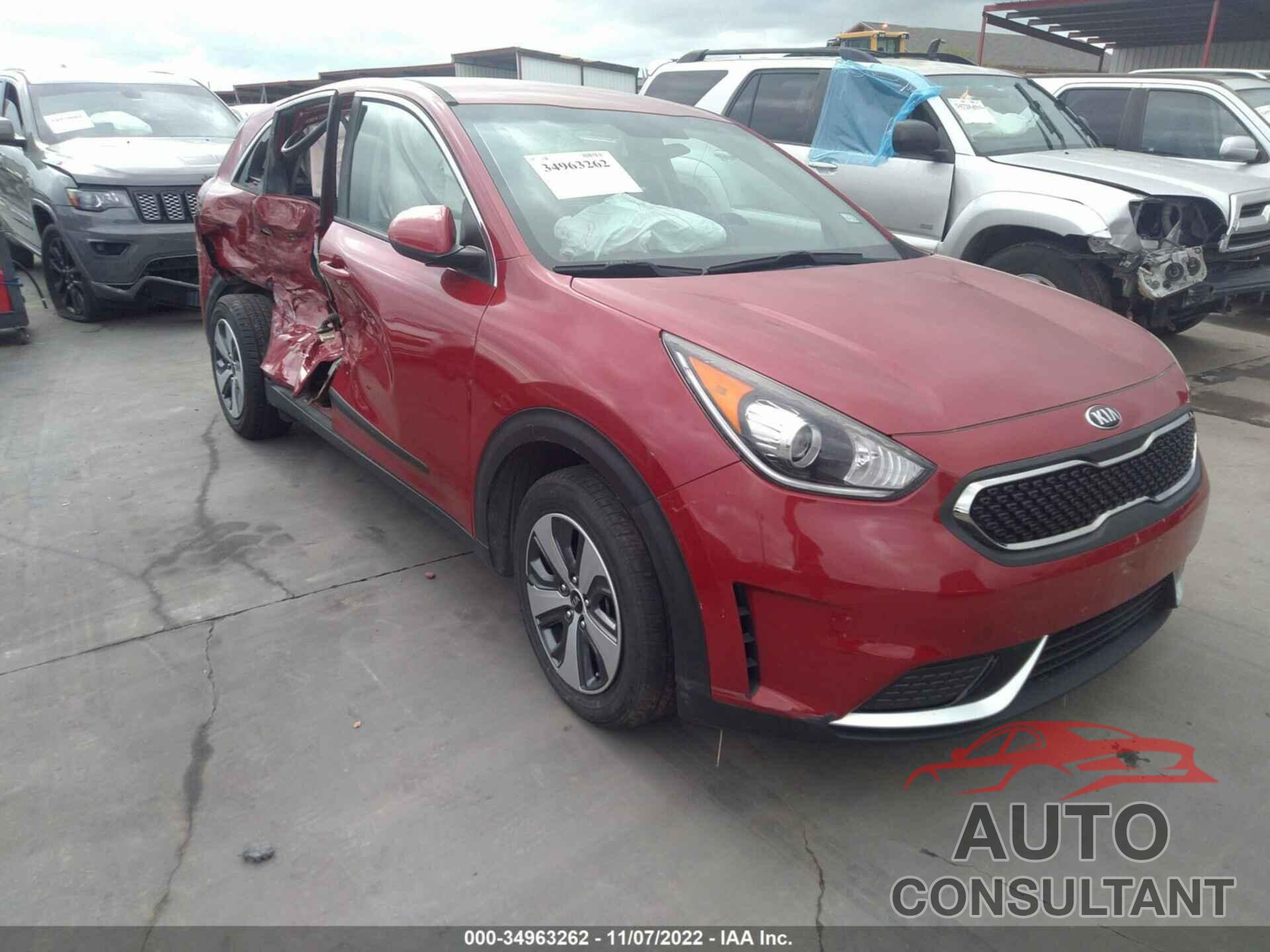 KIA NIRO 2018 - KNDCB3LC8J5123547