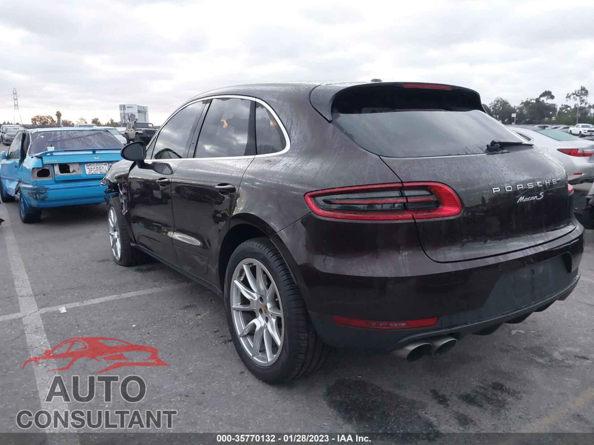 PORSCHE MACAN 2016 - WP1AB2A59GLB56792