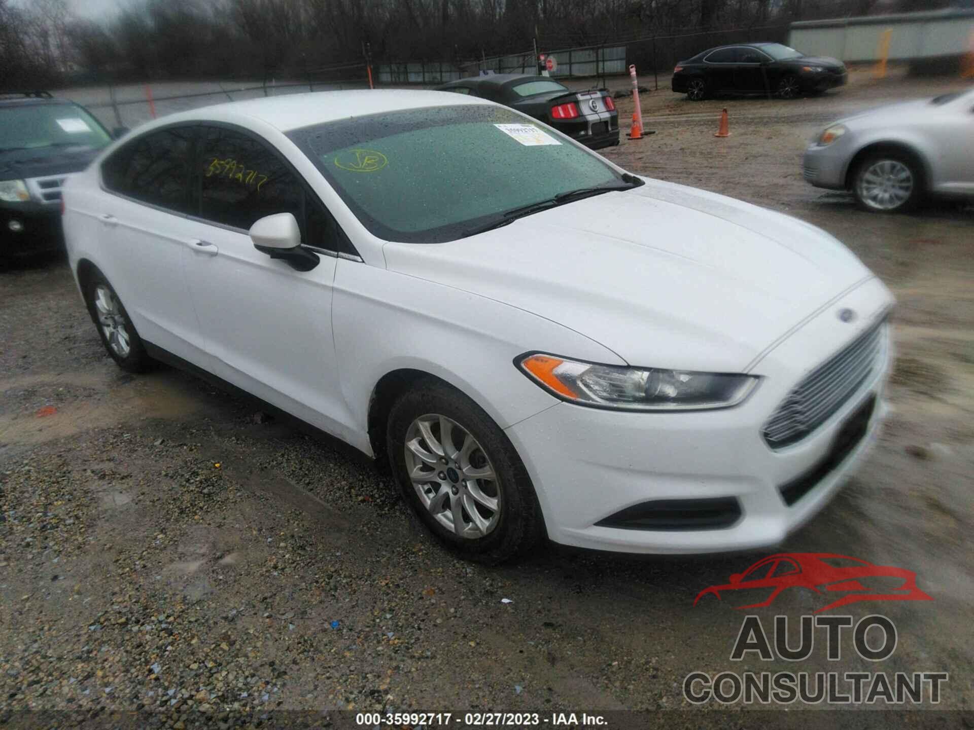 FORD FUSION 2016 - 1FA6P0G74G5132352