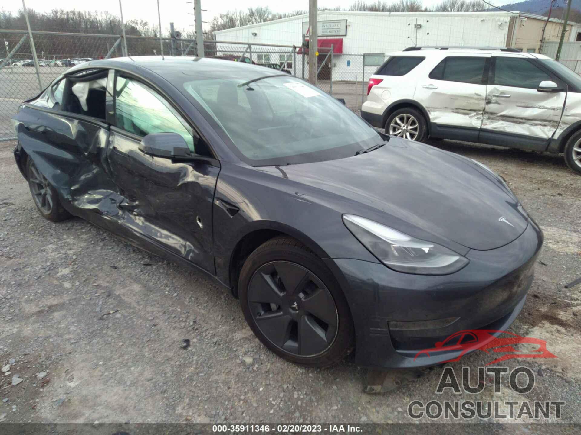 TESLA MODEL 3 2021 - 5YJ3E1EB2MF019526