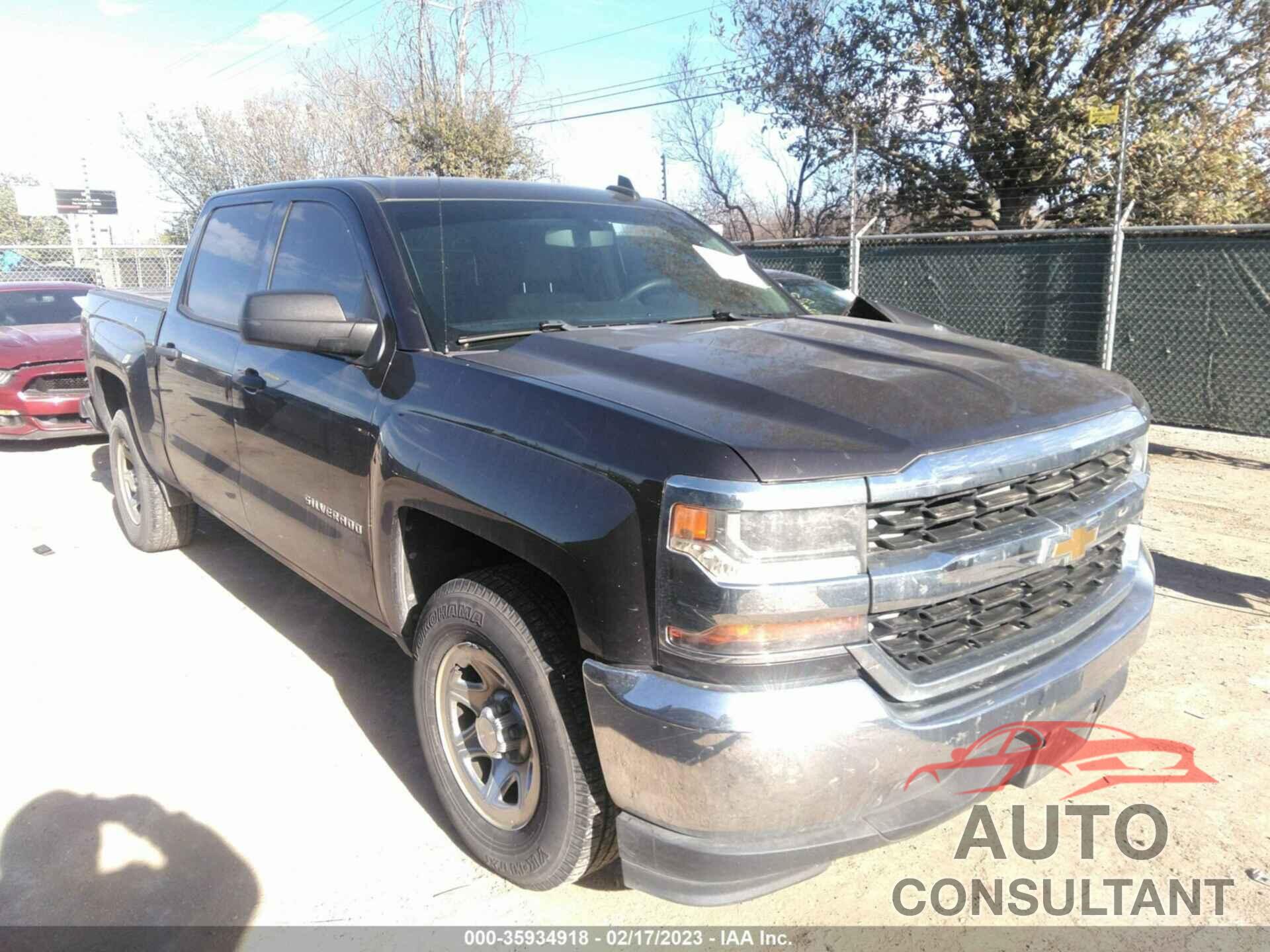 CHEVROLET SILVERADO 1500 2016 - 3GCPCNECXGG223996