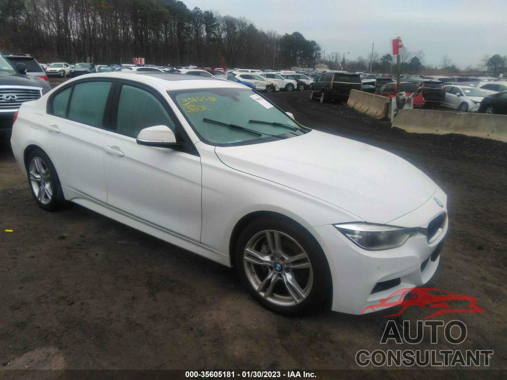 BMW 3 SERIES 2016 - WBA8E3G58GNT26341