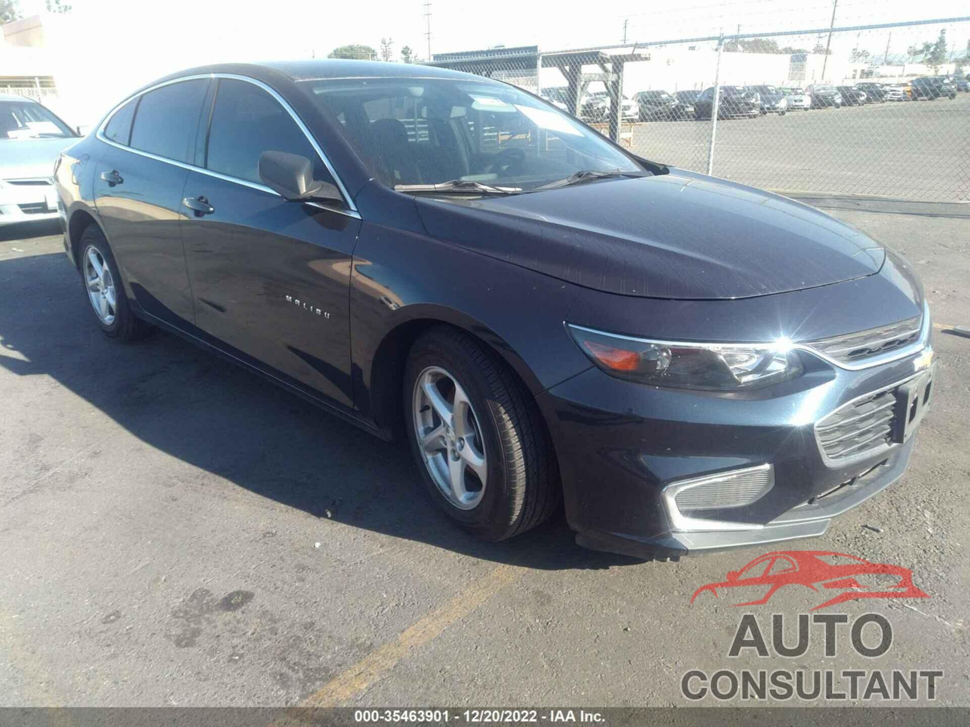 CHEVROLET MALIBU 2017 - 1G1ZB5STXHF168204