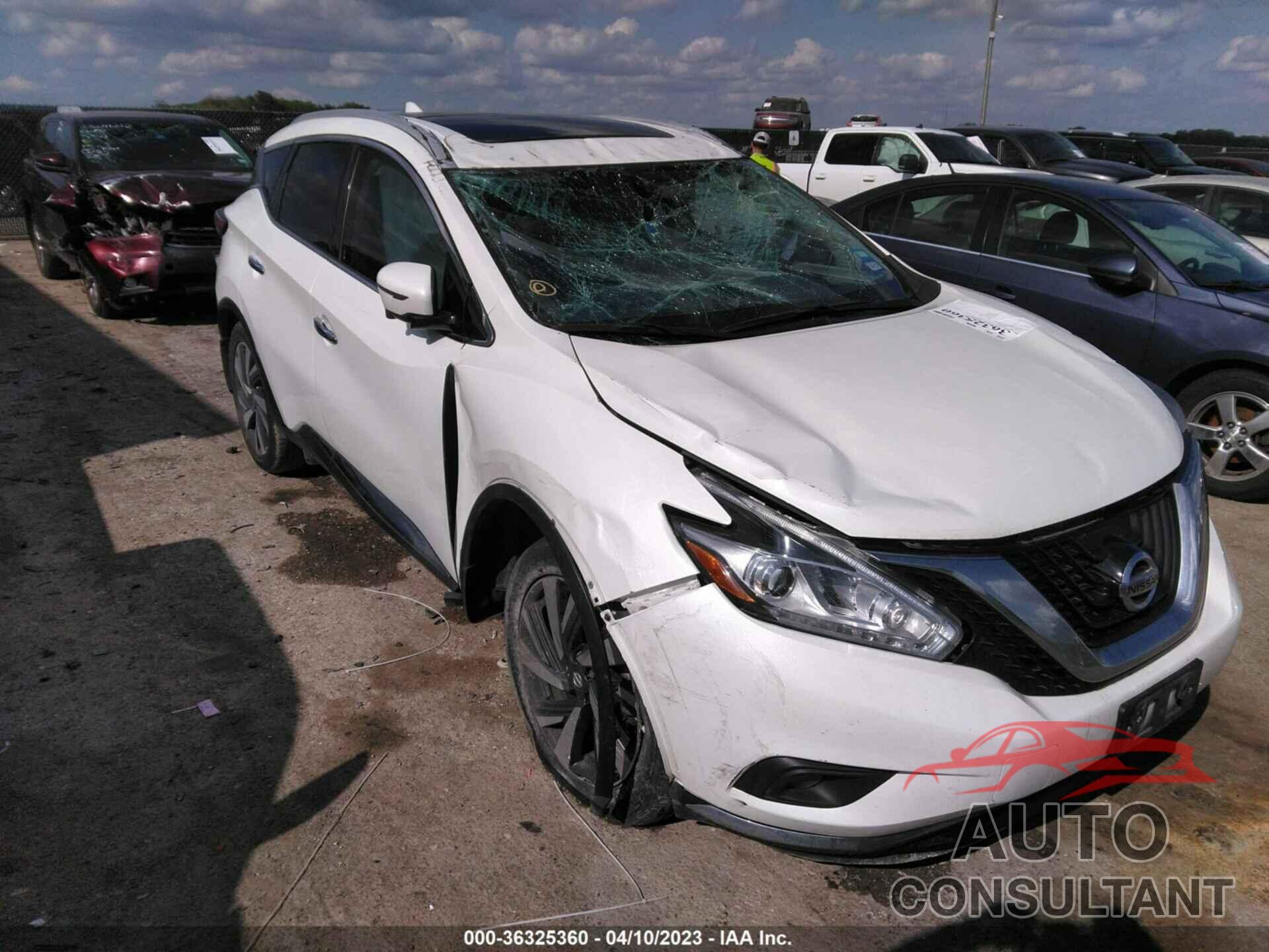 NISSAN MURANO 2018 - 5N1AZ2MG0JN131314