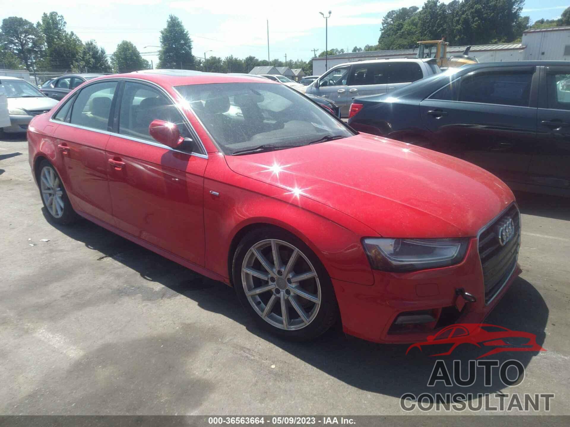 AUDI A4 2015 - WAUAFAFL4FN035143