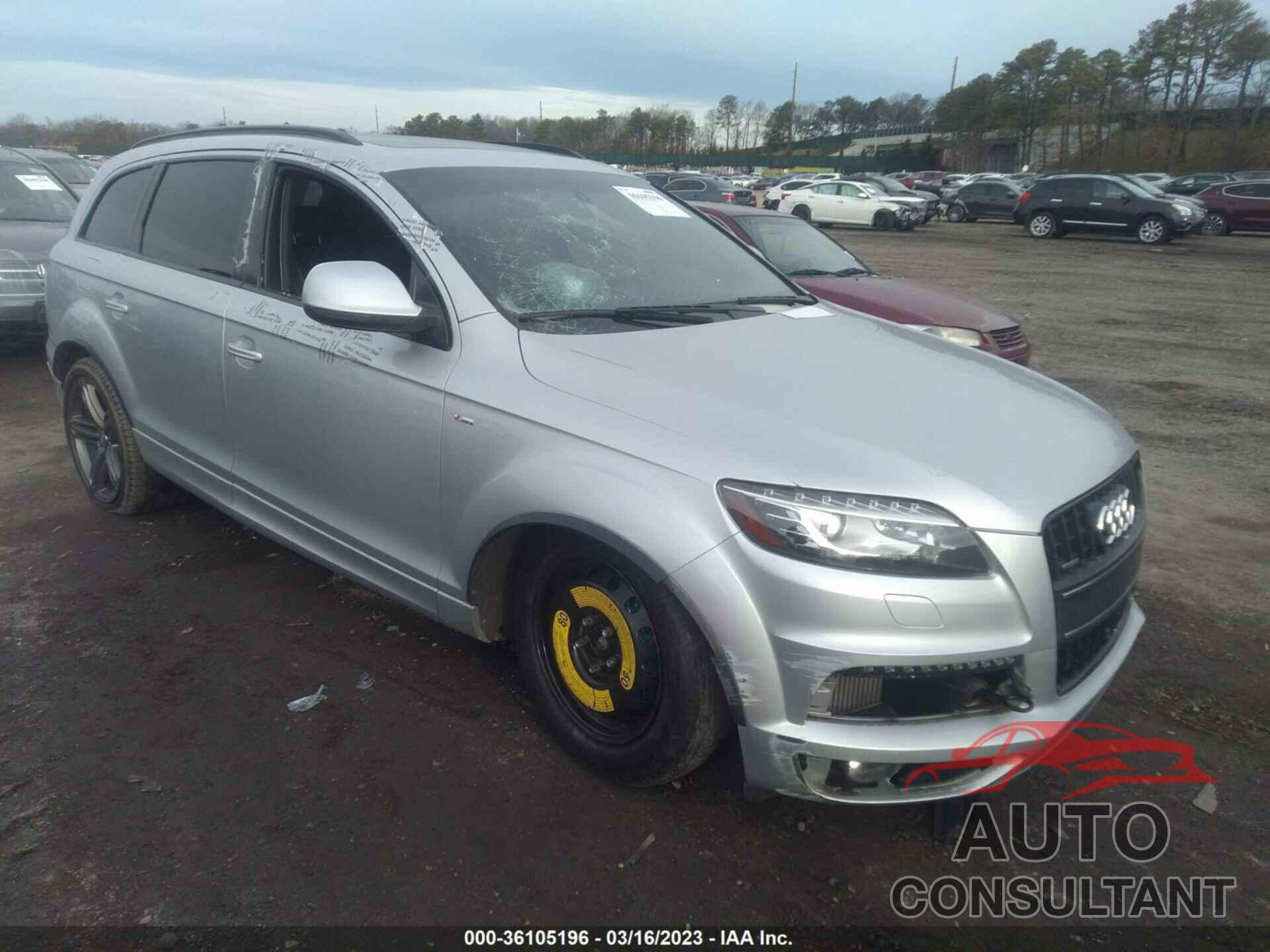 AUDI Q7 2015 - WA1WMAFE2FD024156