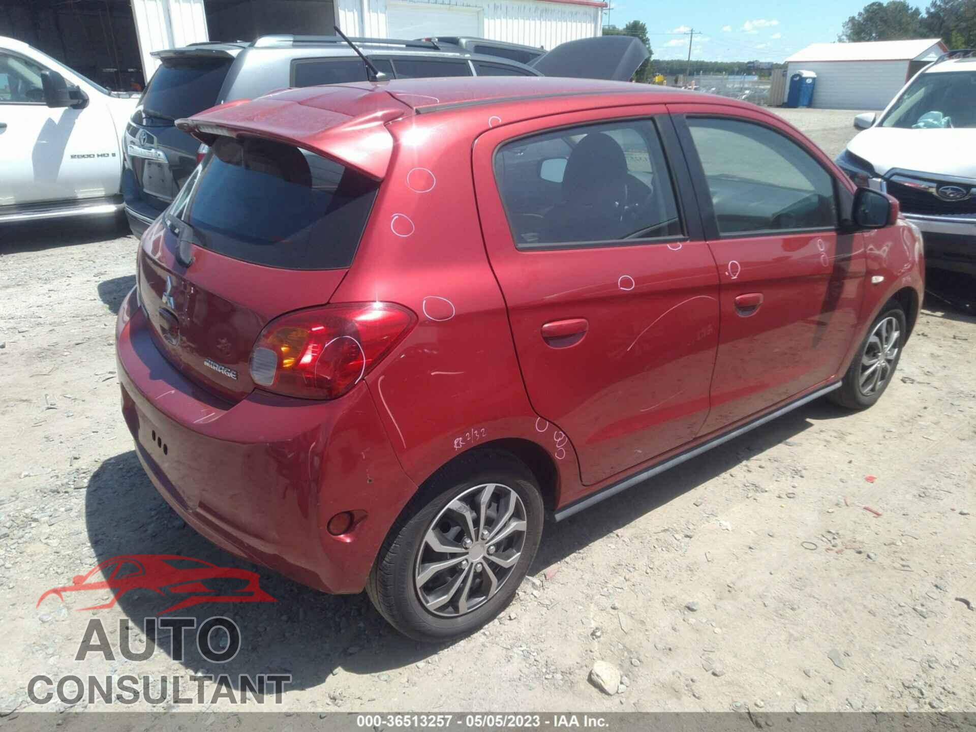 MITSUBISHI MIRAGE 2015 - ML32A3HJ3FH037075