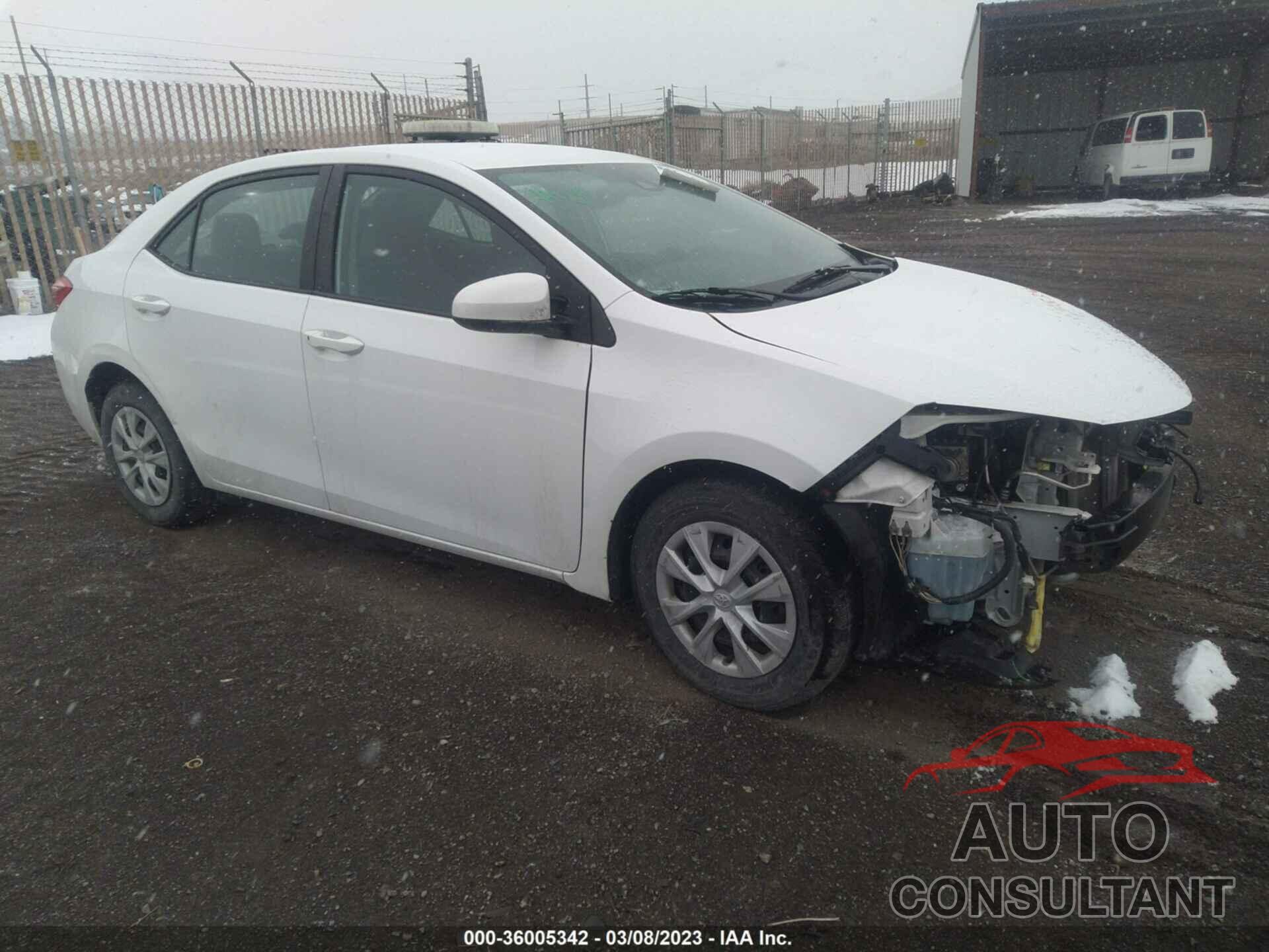 TOYOTA COROLLA 2017 - 2T1BURHE3HC881201
