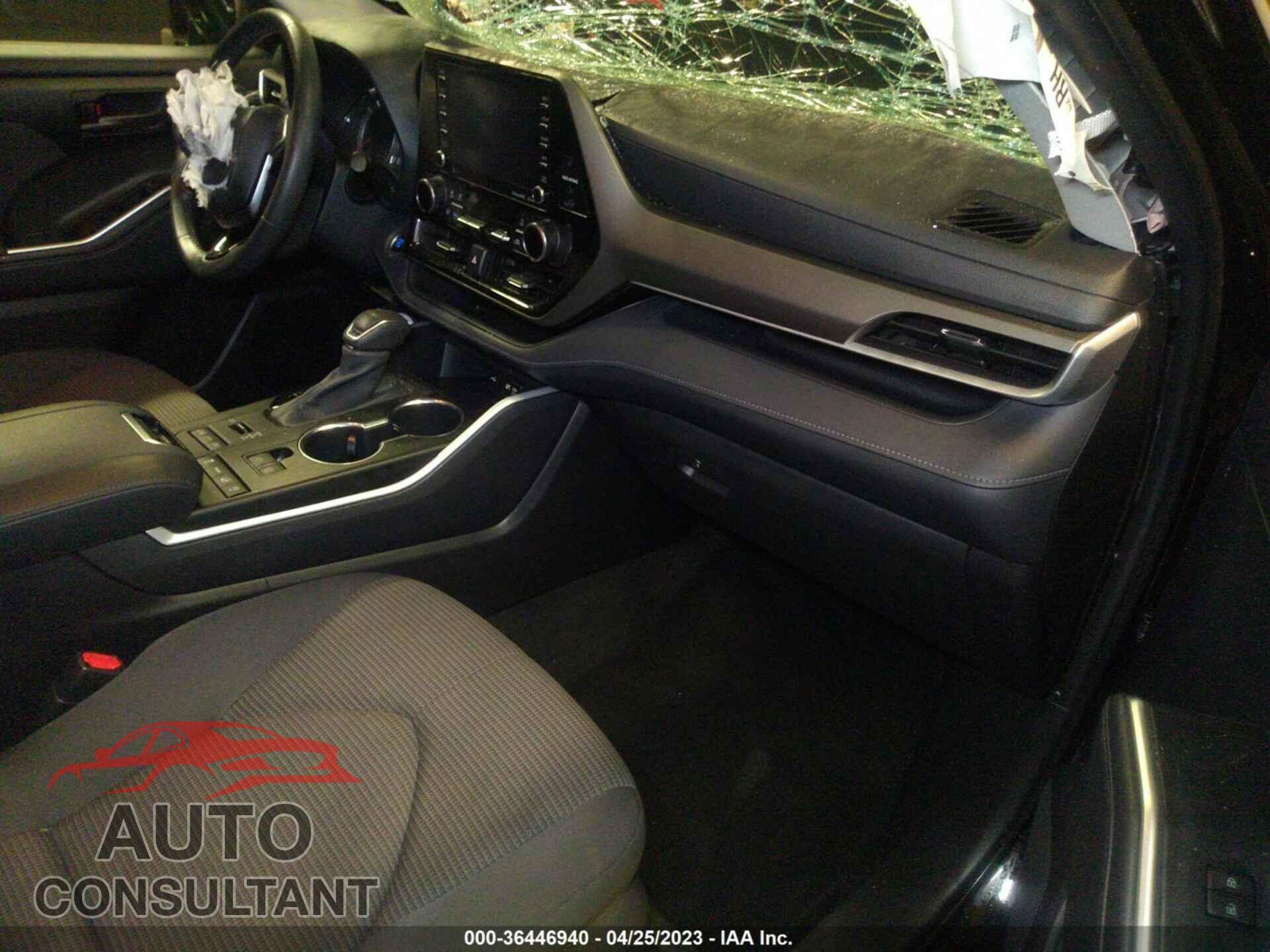 TOYOTA HIGHLANDER 2020 - 5TDBZRBH1LS511787