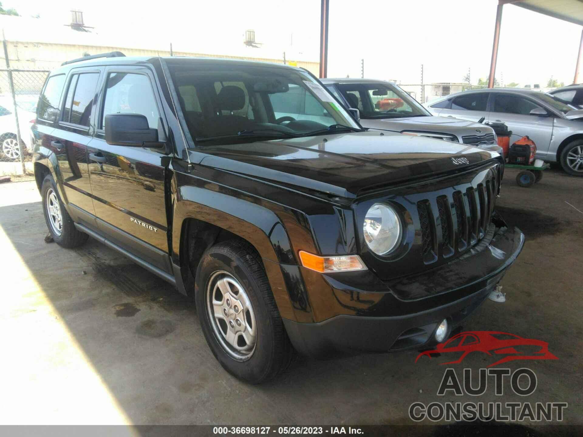 JEEP PATRIOT 2016 - 1C4NJPBBXGD548567