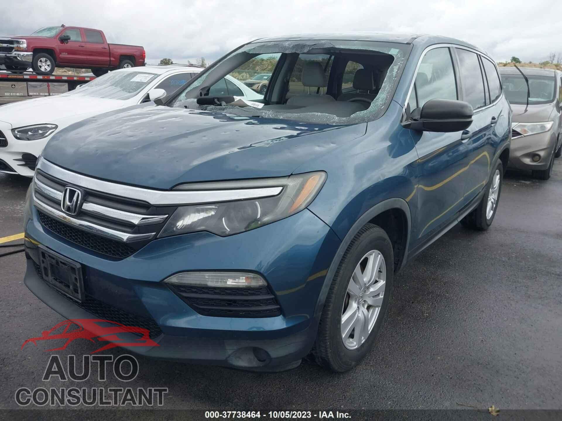 HONDA PILOT 2017 - 5FNYF5H1XHB044001