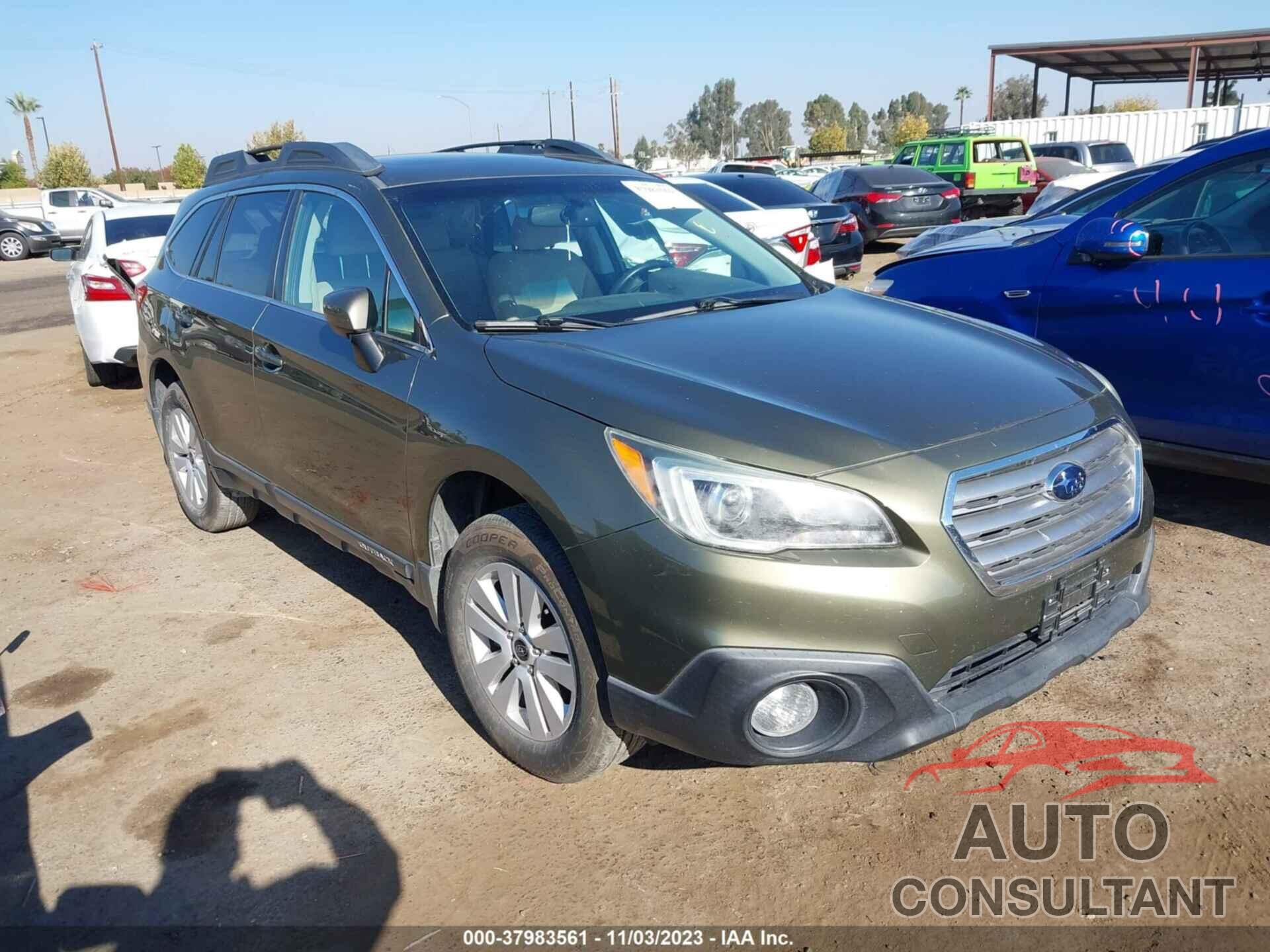 SUBARU OUTBACK 2015 - 4S4BSADC9F3243659