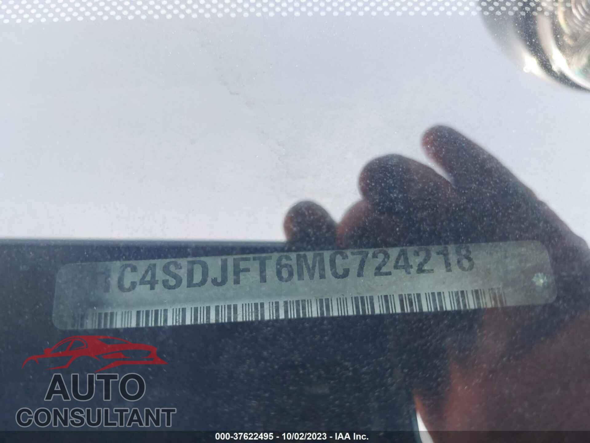DODGE DURANGO 2021 - 1C4SDJFT6MC724218