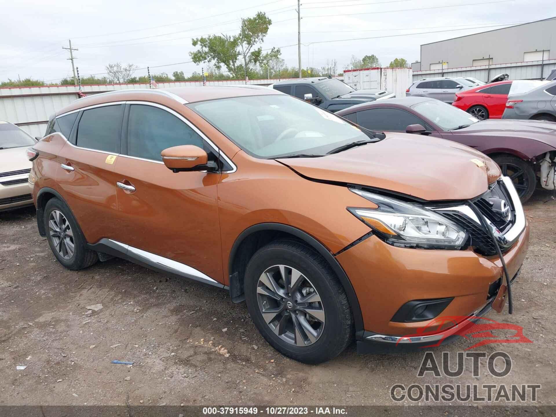 NISSAN MURANO 2015 - 5N1AZ2MG8FN283672