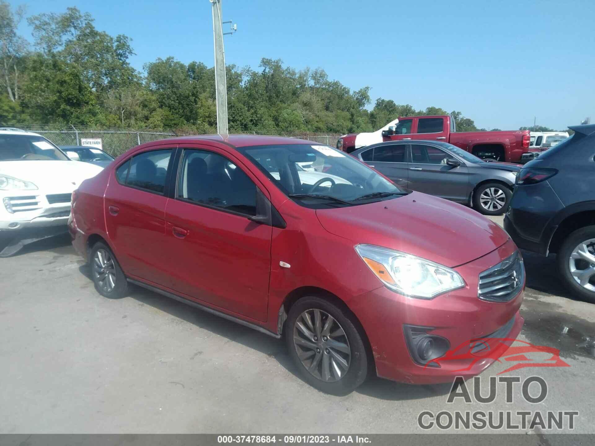 MITSUBISHI MIRAGE G4 2019 - ML32F3FJ7KHF11370