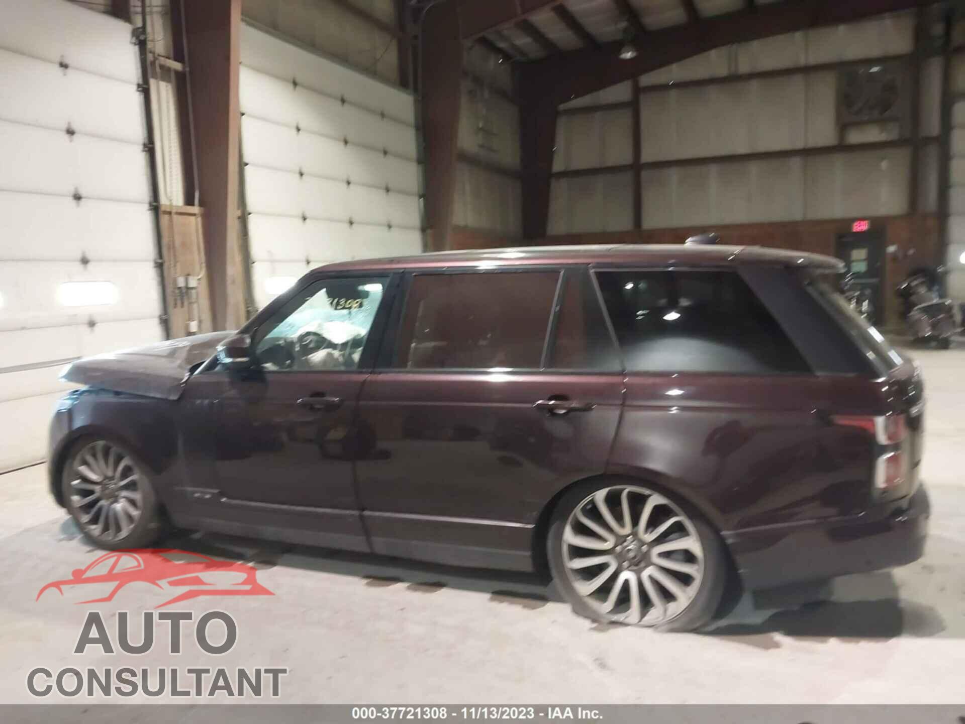 LAND ROVER RANGE ROVER 2018 - SALGS5REXJA384393