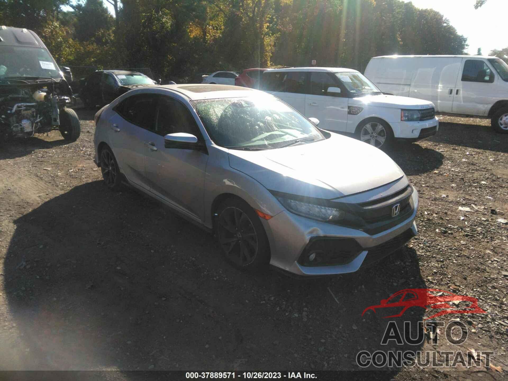 HONDA CIVIC HATCHBACK 2018 - SHHFK7H91JU219695