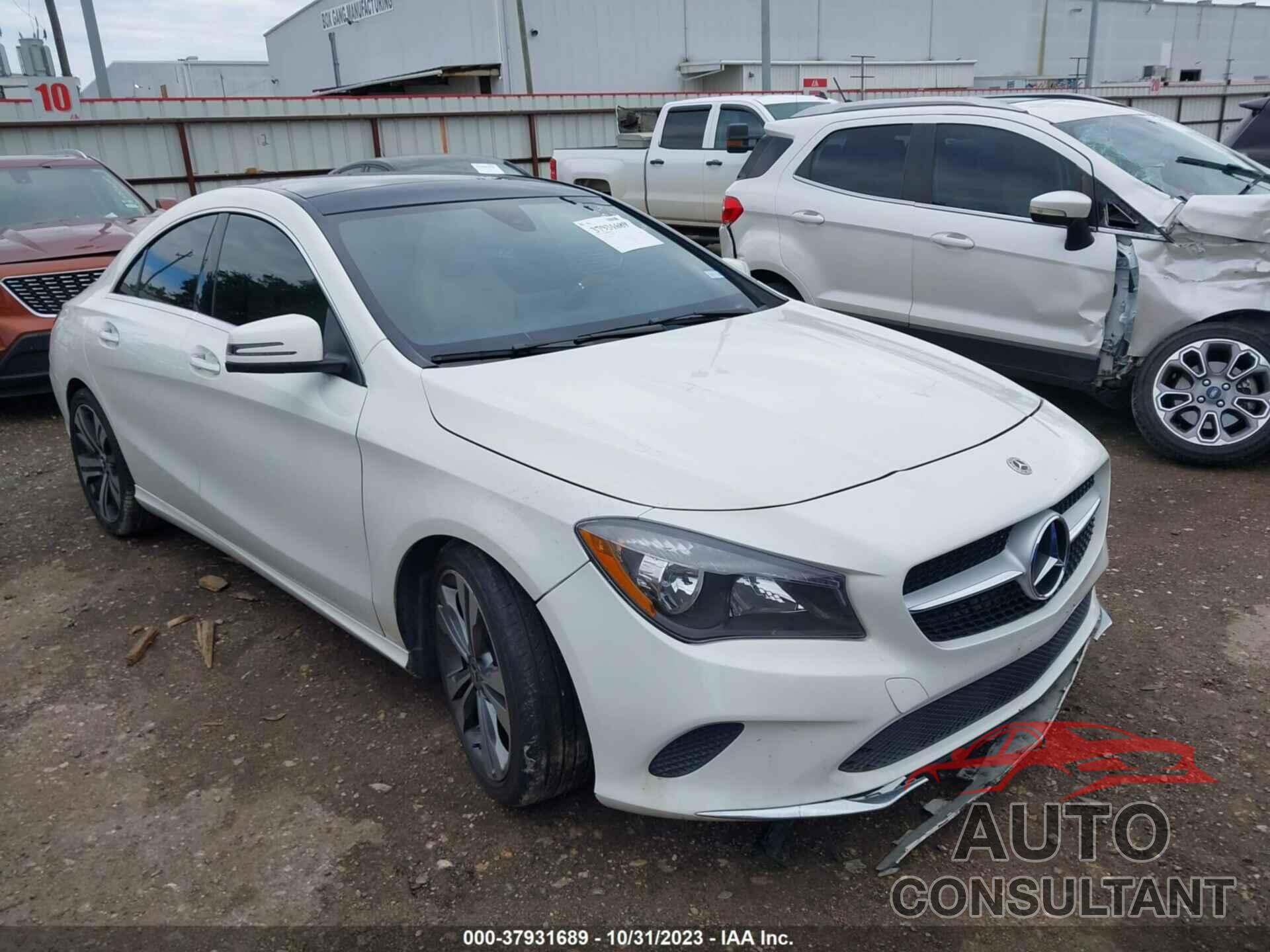 MERCEDES-BENZ CLA 250 2018 - WDDSJ4EB8JN529679