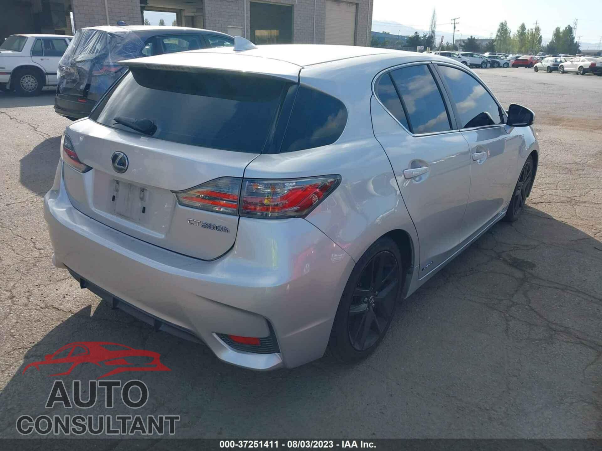 LEXUS CT 200H 2015 - JTHKD5BH2F2225691