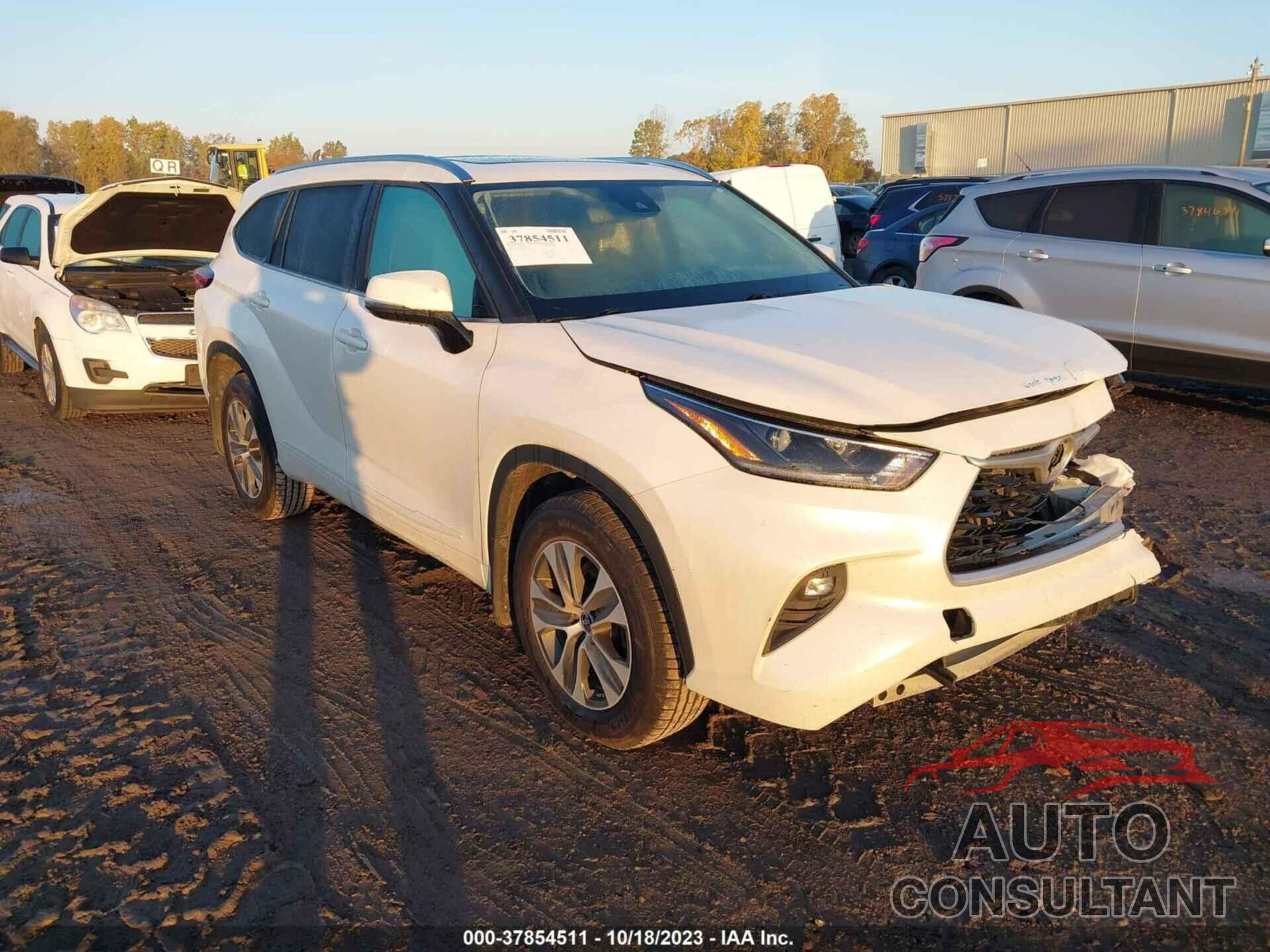 TOYOTA HIGHLANDER 2021 - 5TDGZRBH7MS092626