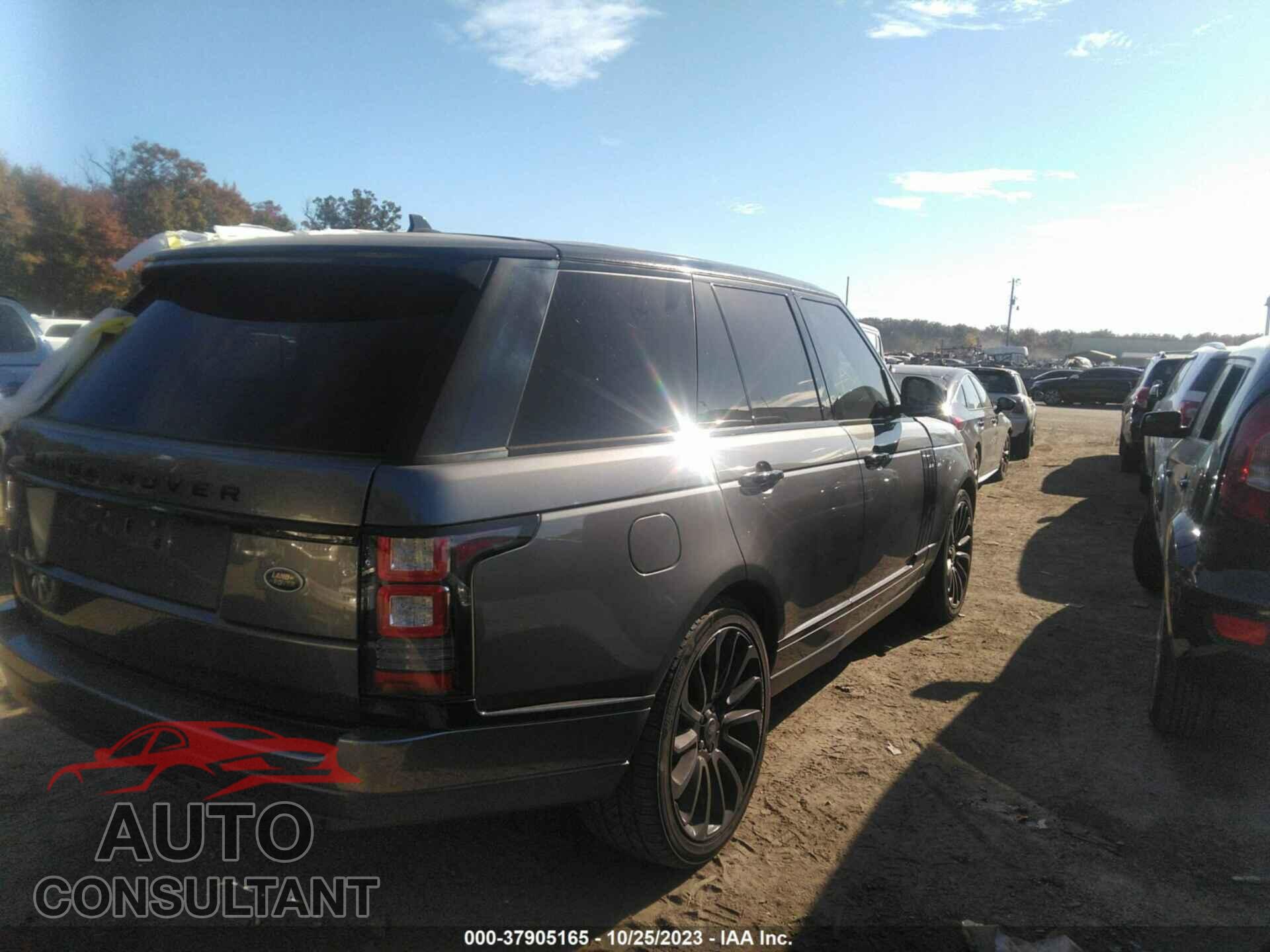 LAND ROVER RANGE ROVER 2016 - SALGS2EF0GA259294