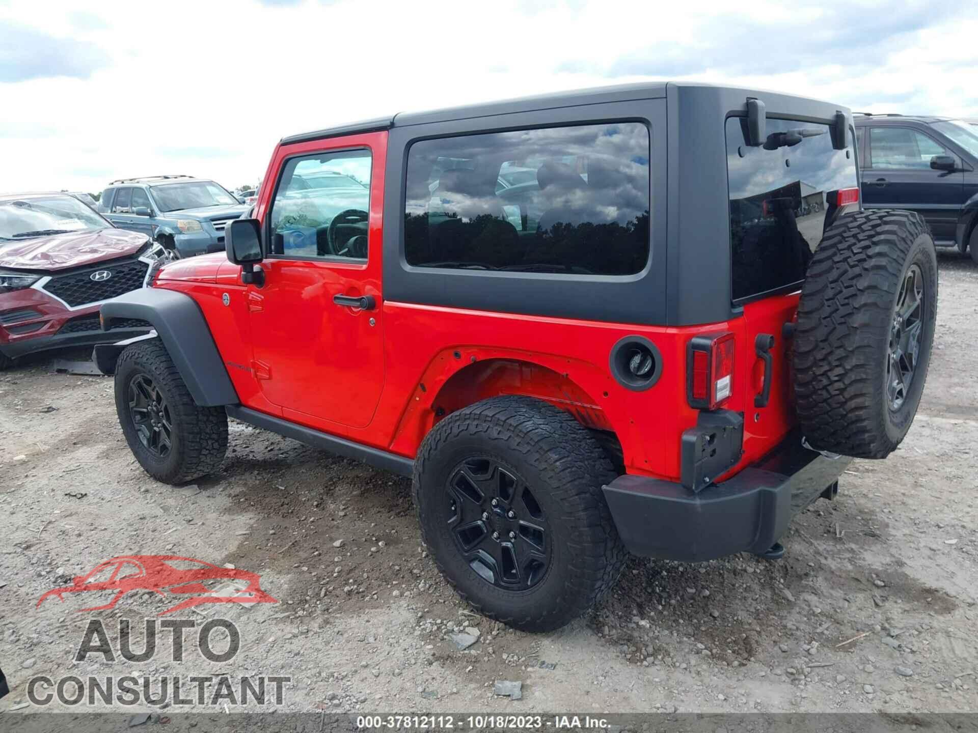 JEEP WRANGLER 2017 - 1C4AJWAG2HL552870