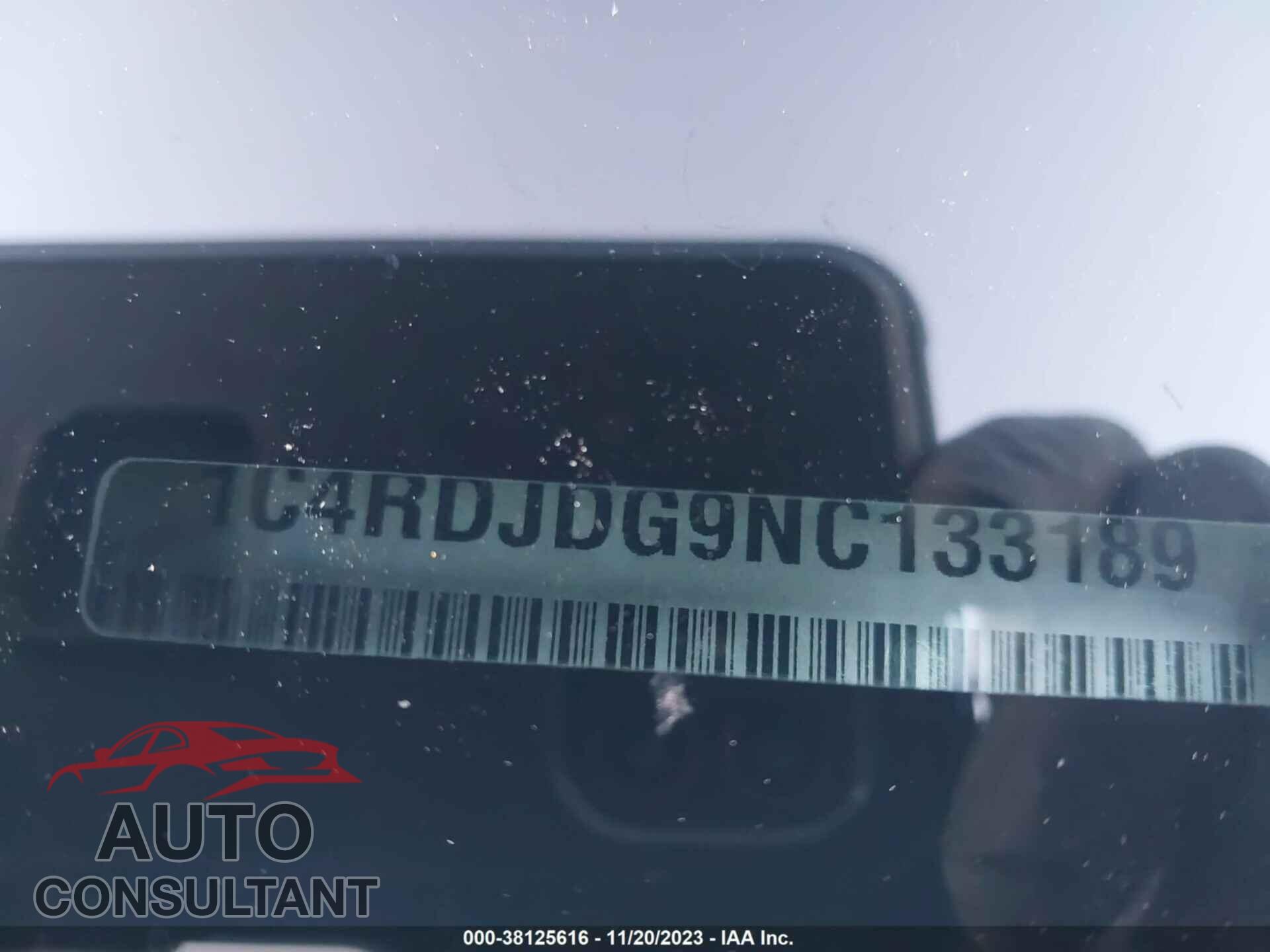 DODGE DURANGO 2022 - 1C4RDJDG9NC133189