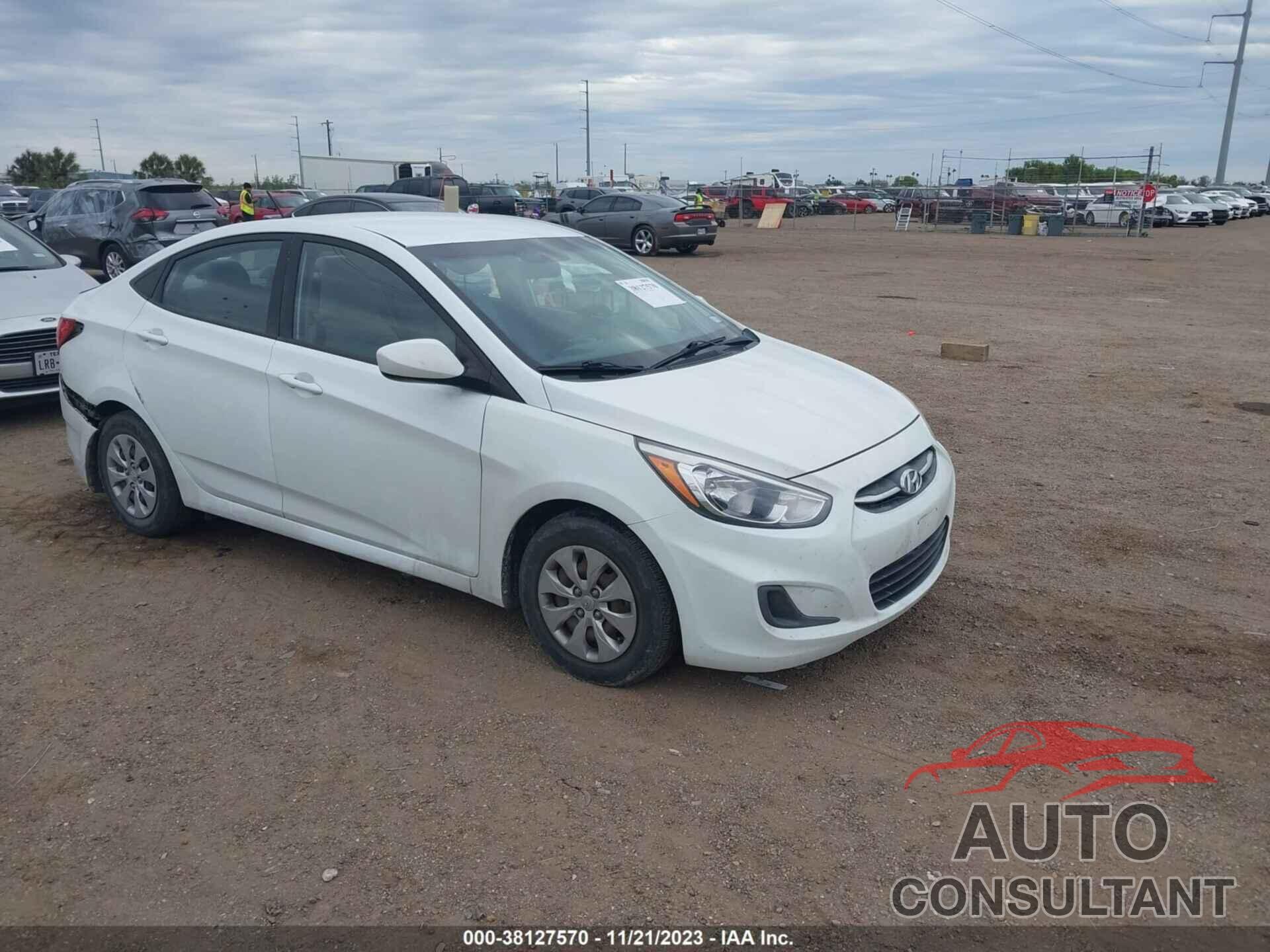 HYUNDAI ACCENT 2016 - KMHCT4AEXGU116472