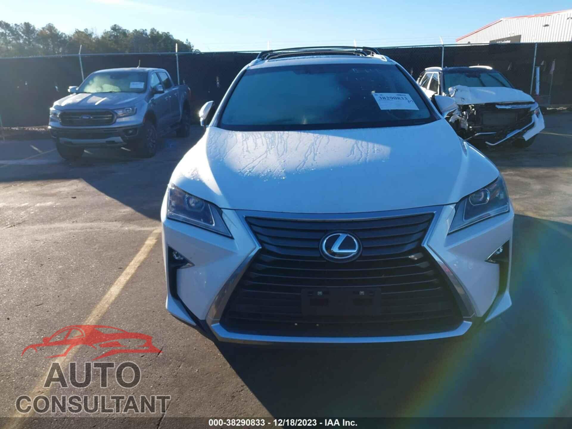 LEXUS RX 350 2016 - 2T2BZMCA7GC004875