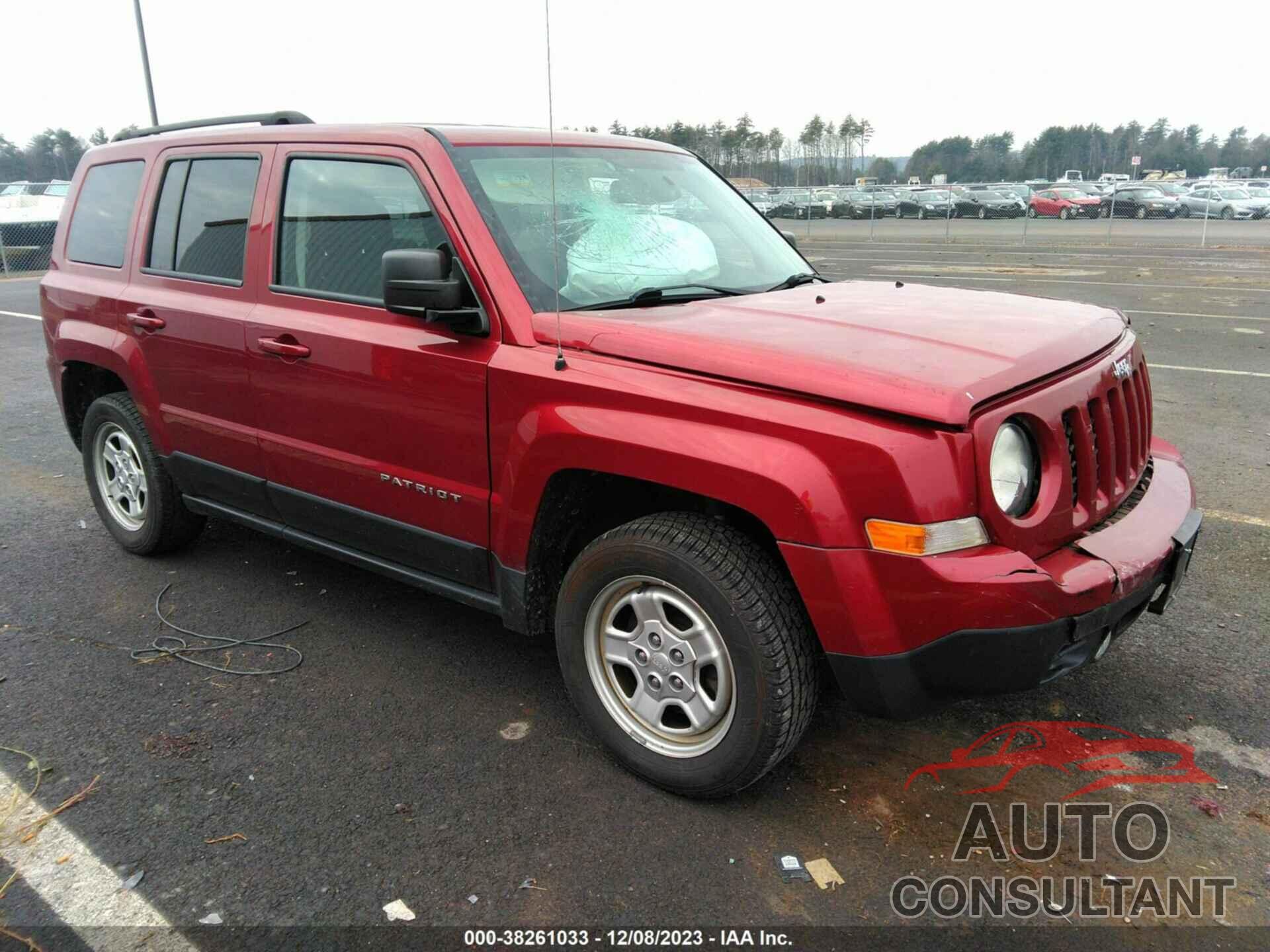 JEEP PATRIOT 2017 - 1C4NJPBA4HD116680