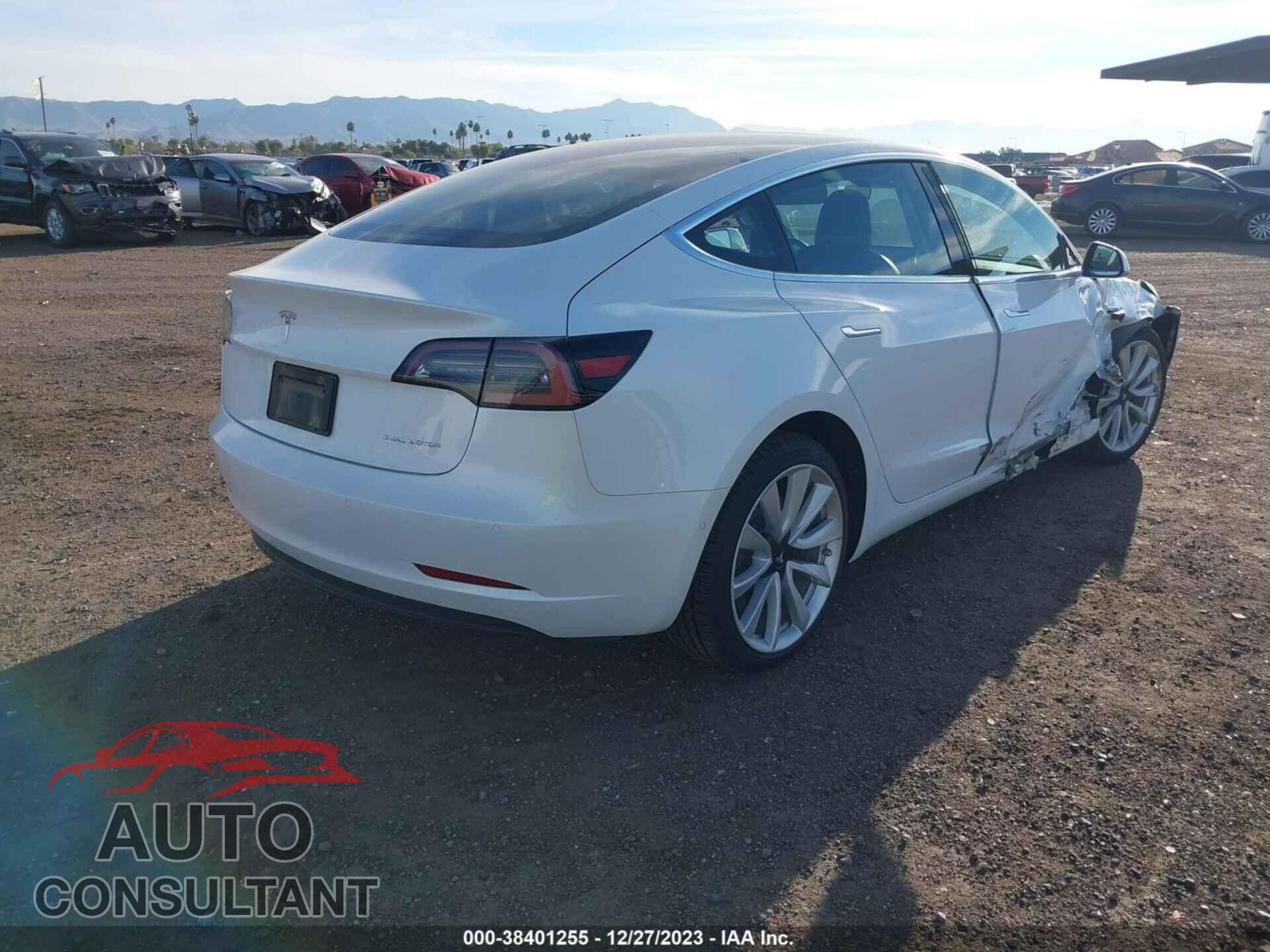 TESLA MODEL 3 2020 - 5YJ3E1EB5LF621772