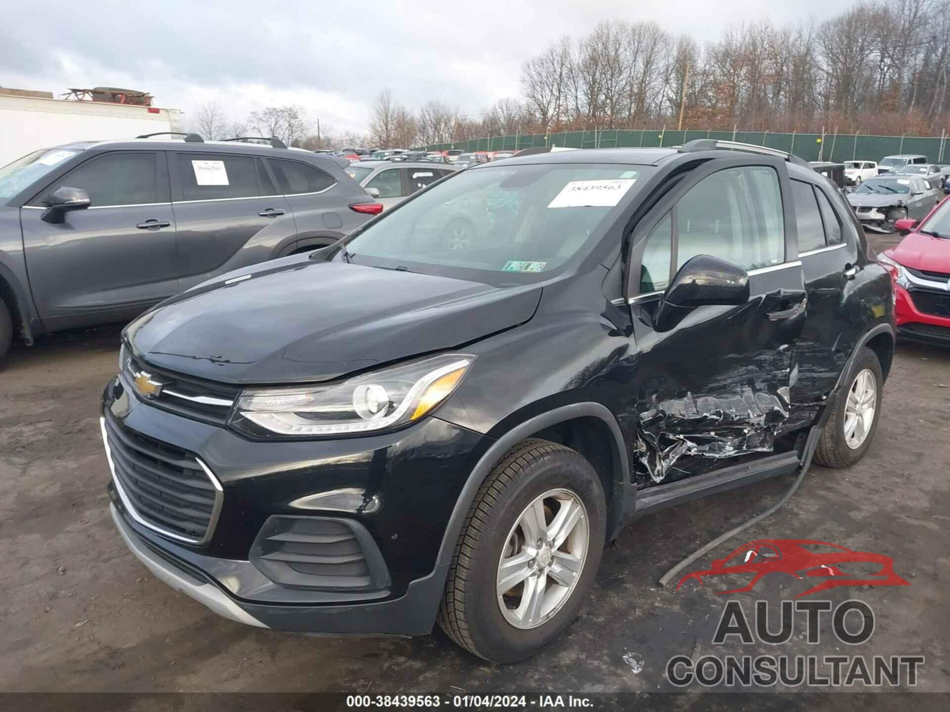 CHEVROLET TRAX 2017 - 3GNCJPSB0HL256422