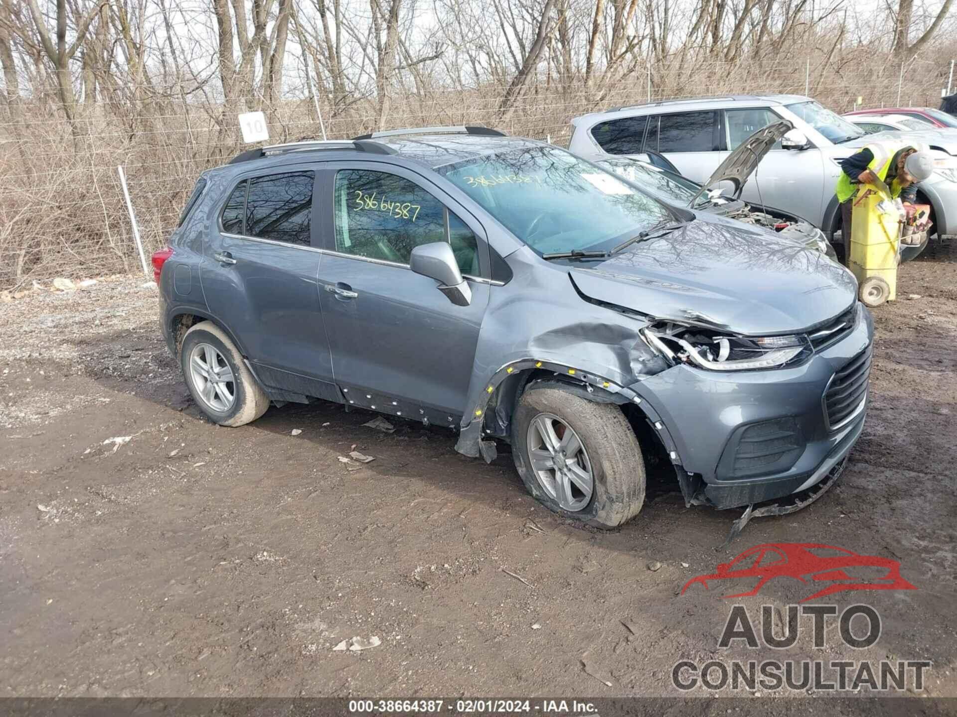 CHEVROLET TRAX 2019 - KL7CJLSB3KB942378