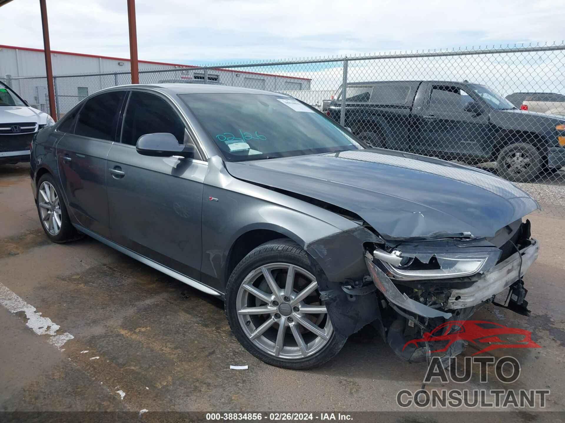 AUDI A4 2016 - WAUAFAFL3GN012504