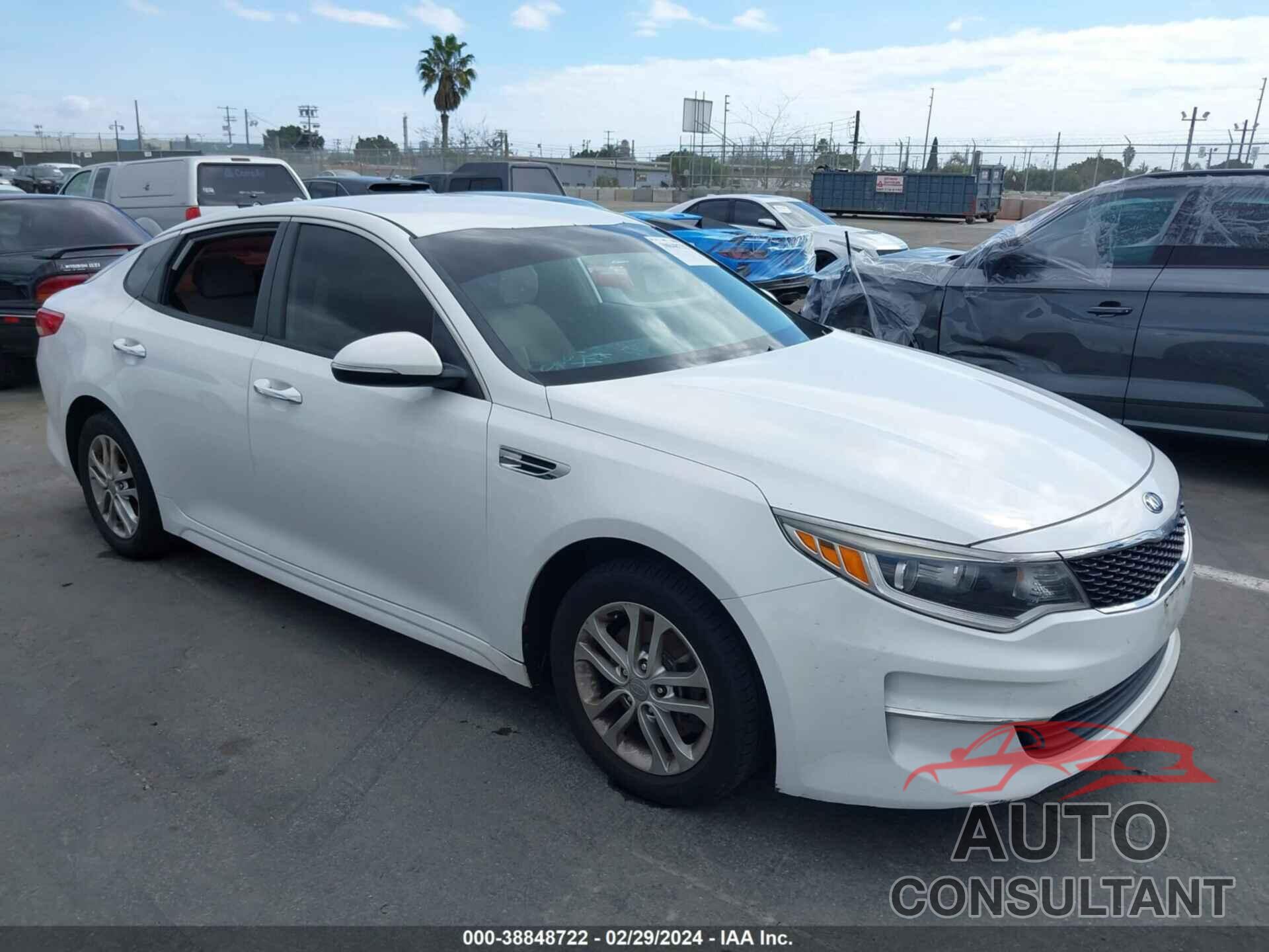 KIA OPTIMA 2016 - 5XXGT4L36GG054821
